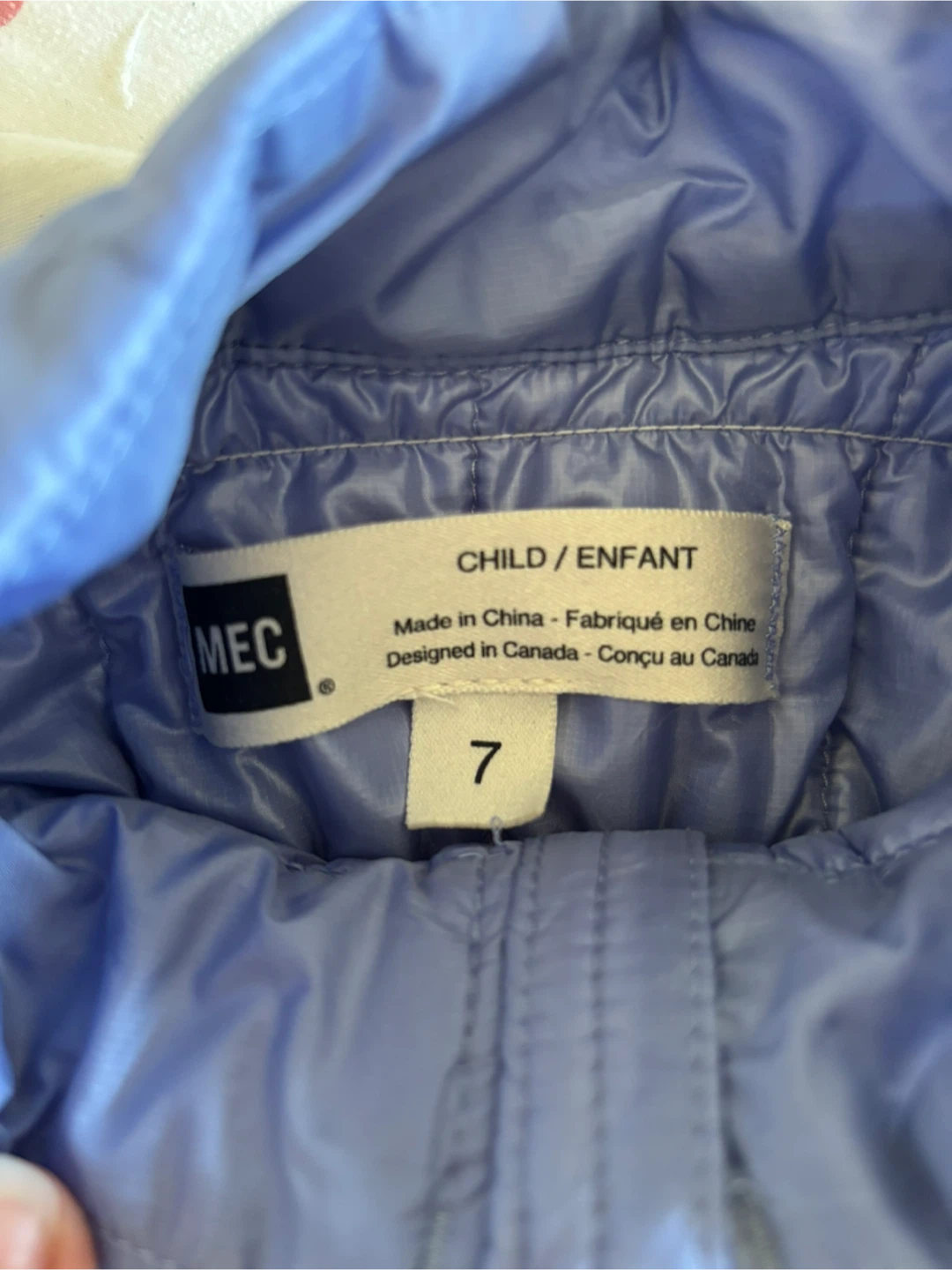 MEC Child Size 7 Jacket - photo 2