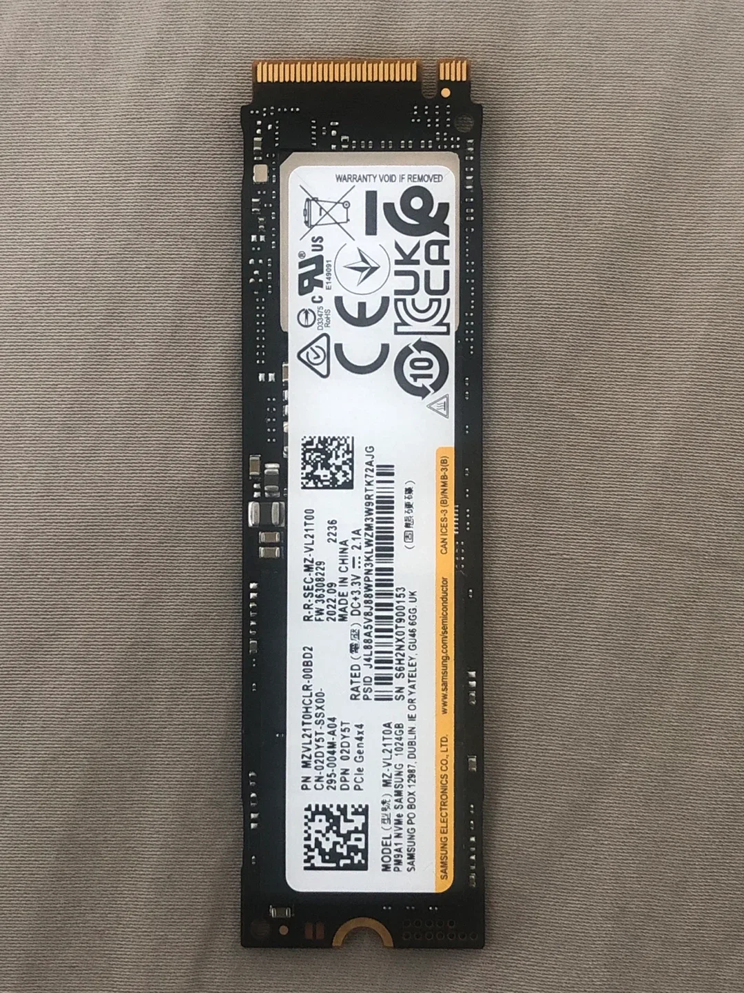 1TB NVMe PCIe Gen4 thumbnail