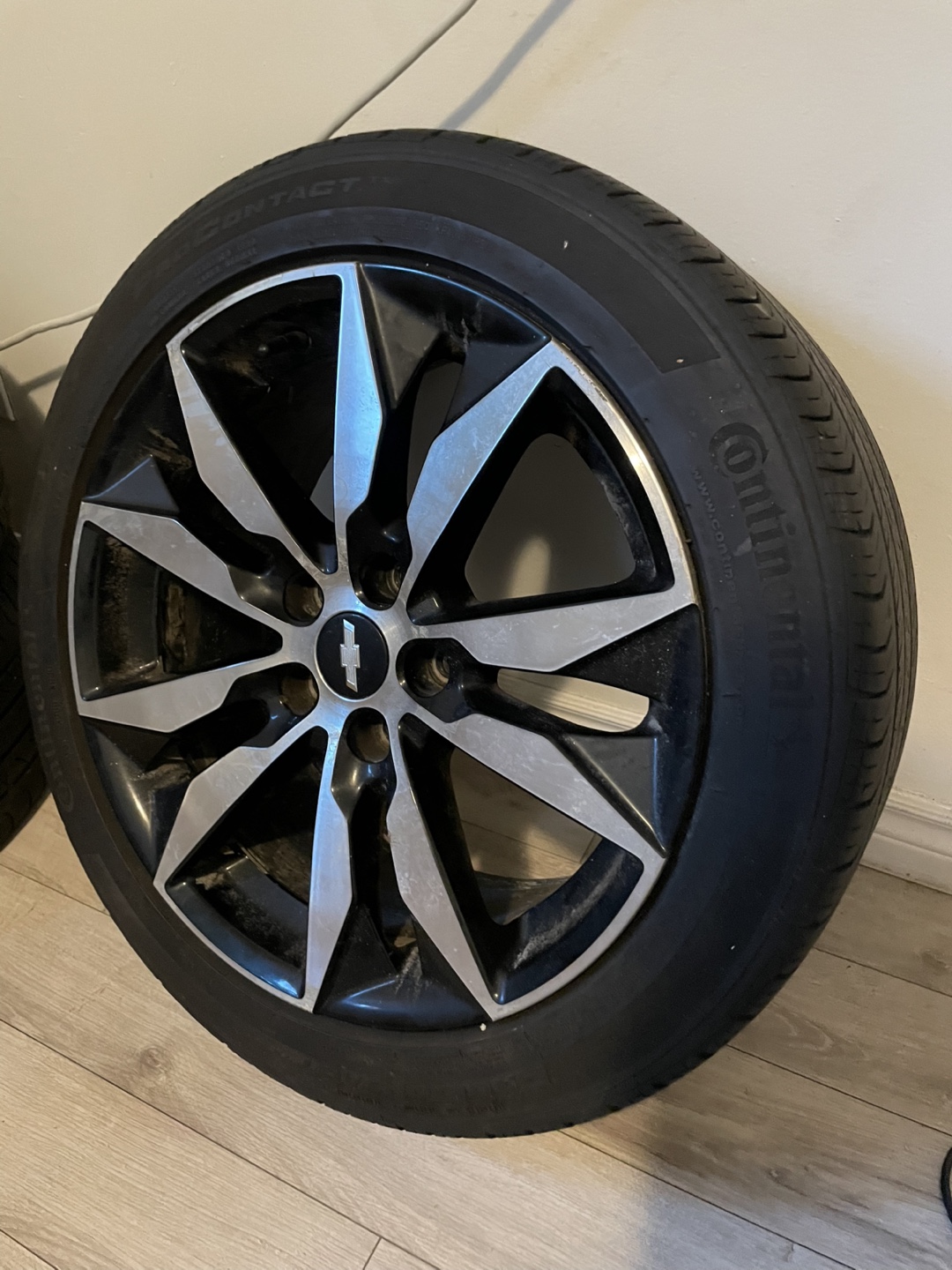 Chevrolet Rims with Continental Tires 18”(all season)