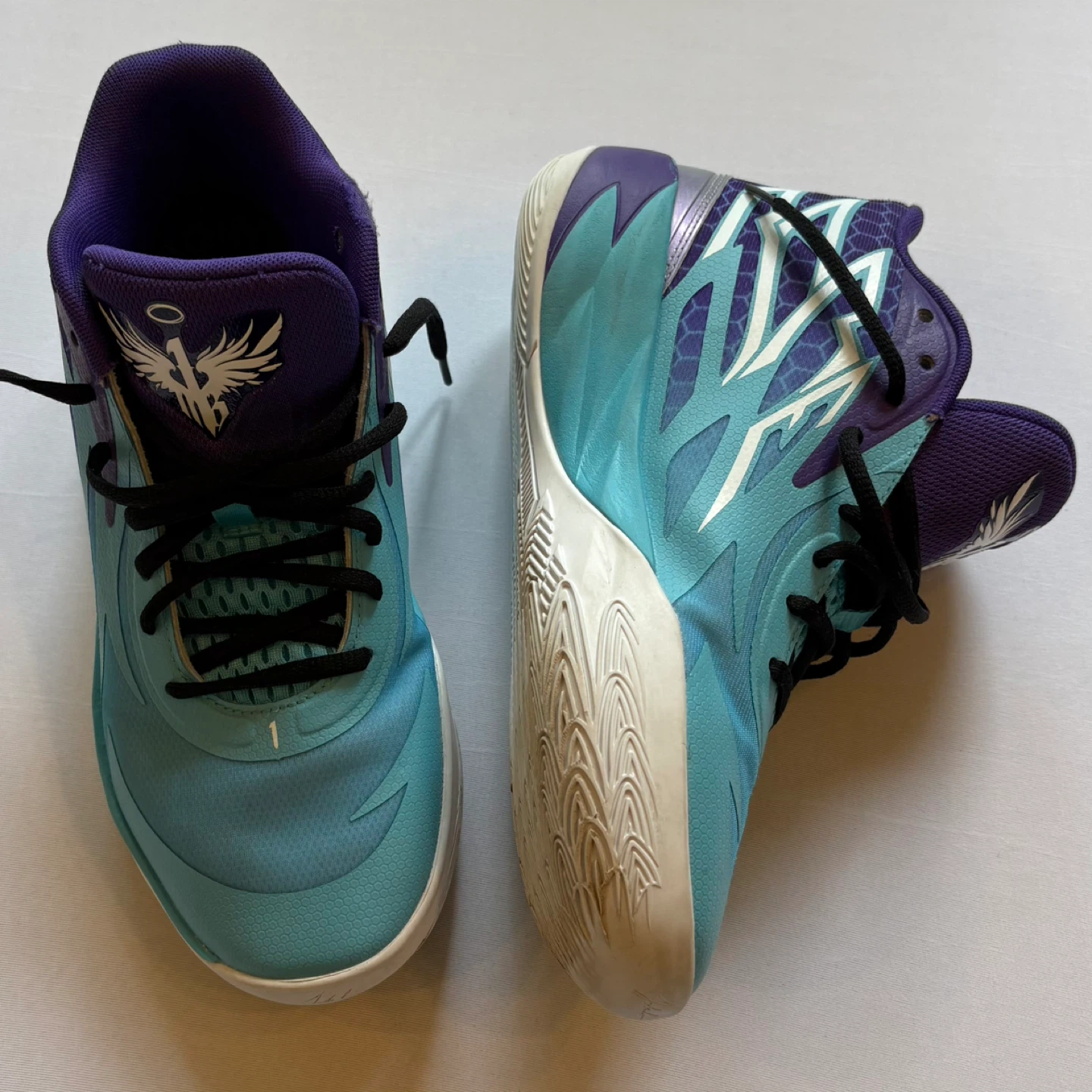 Puma LaMELO Ball MB.02 Queen City Fade Basketball Shoes Sz 7