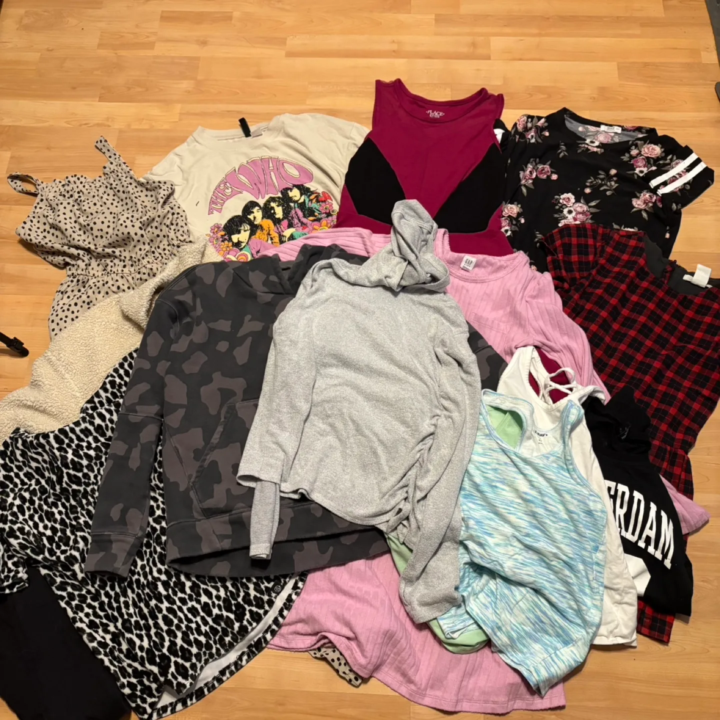 Mixed Clothing Bundle Girls Size 10-12 thumbnail