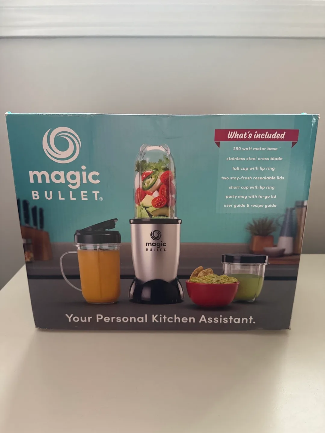 Brand new unopened Magic Bullet Blender Set w/ Accessories thumbnail