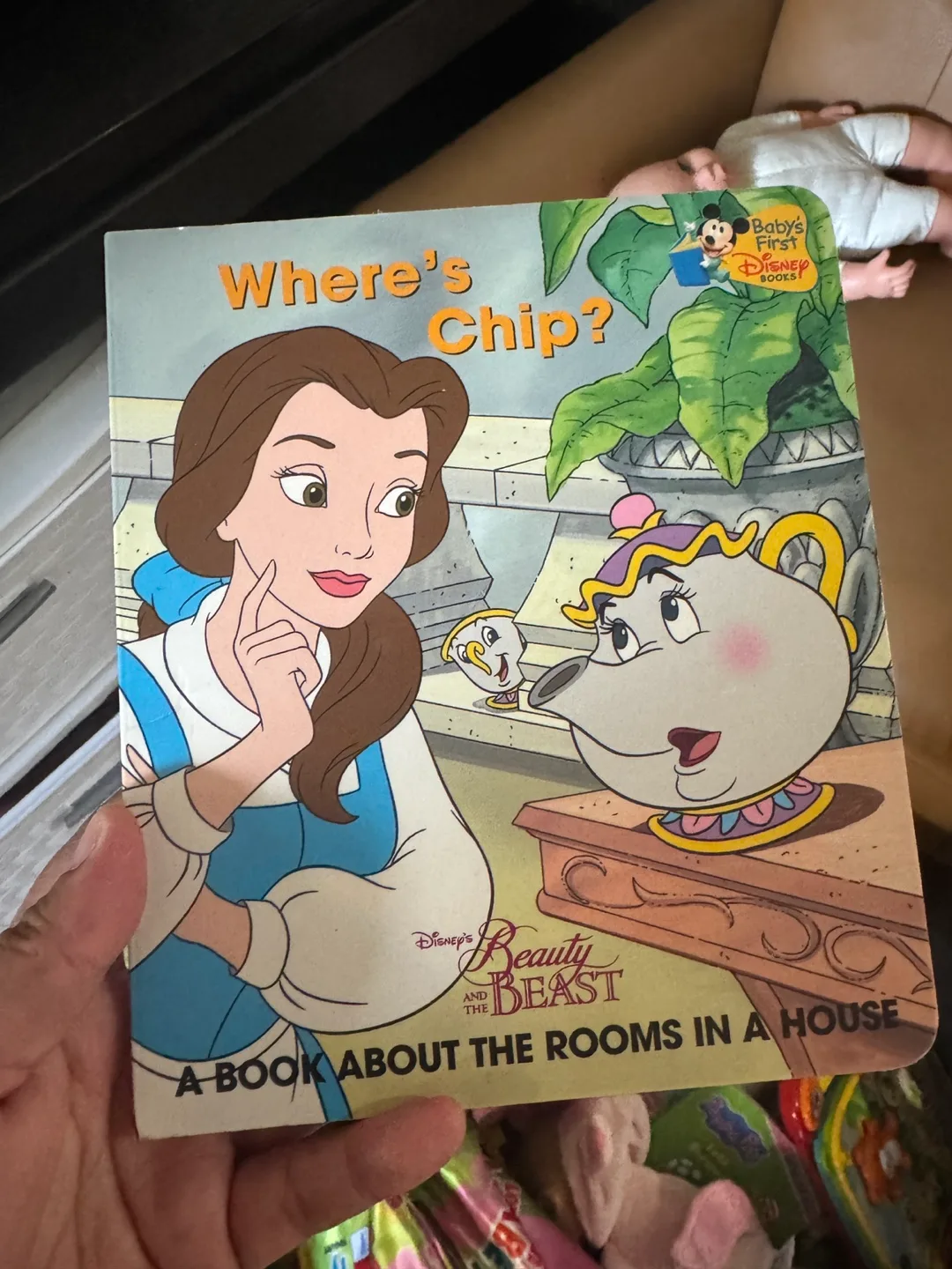 Disney's Beauty and the Beast: Where's Chip? Book thumbnail