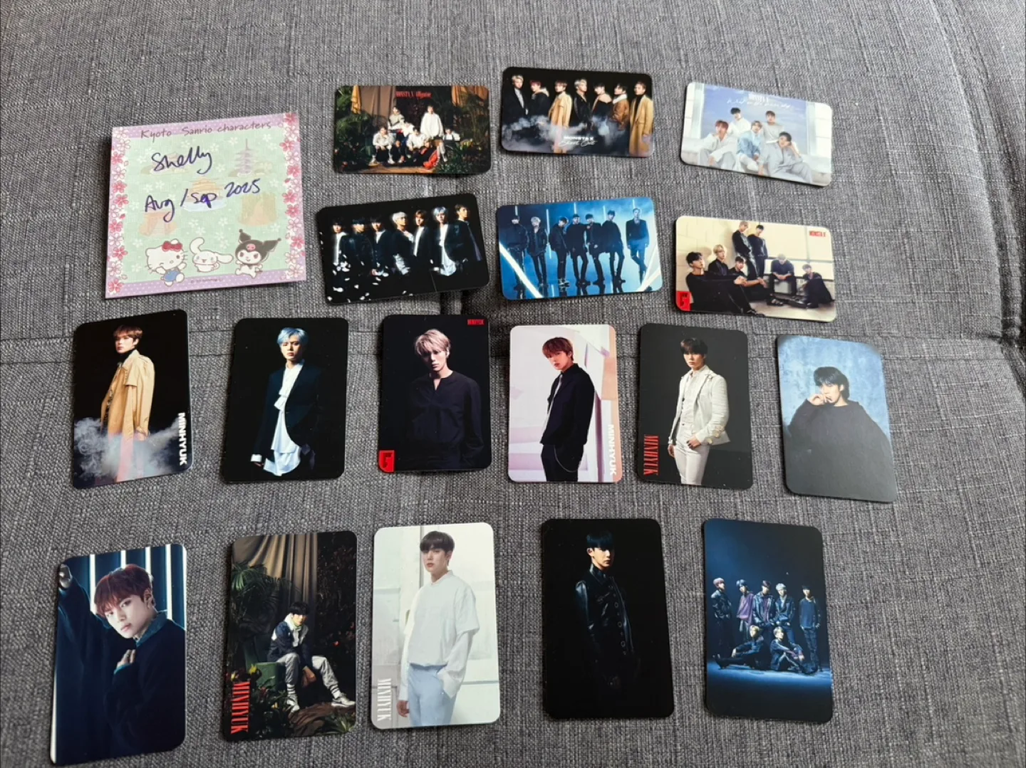 Monsta X photocards | variety of albums thumbnail