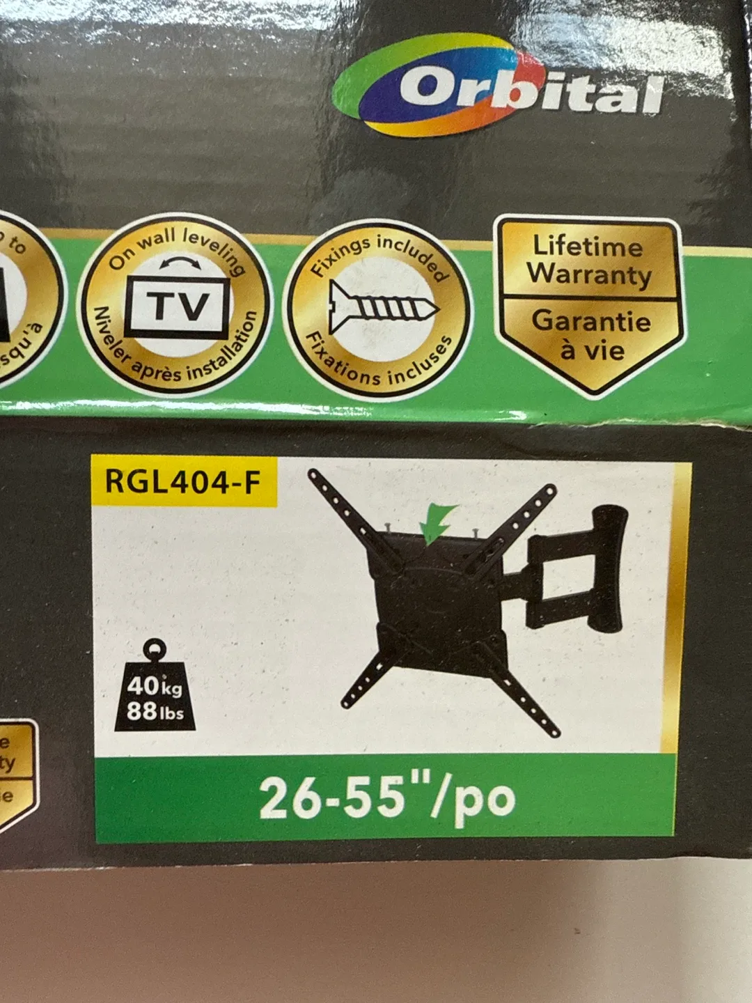 New Orbital TV Wall Mount 26-55" image indicator(2)