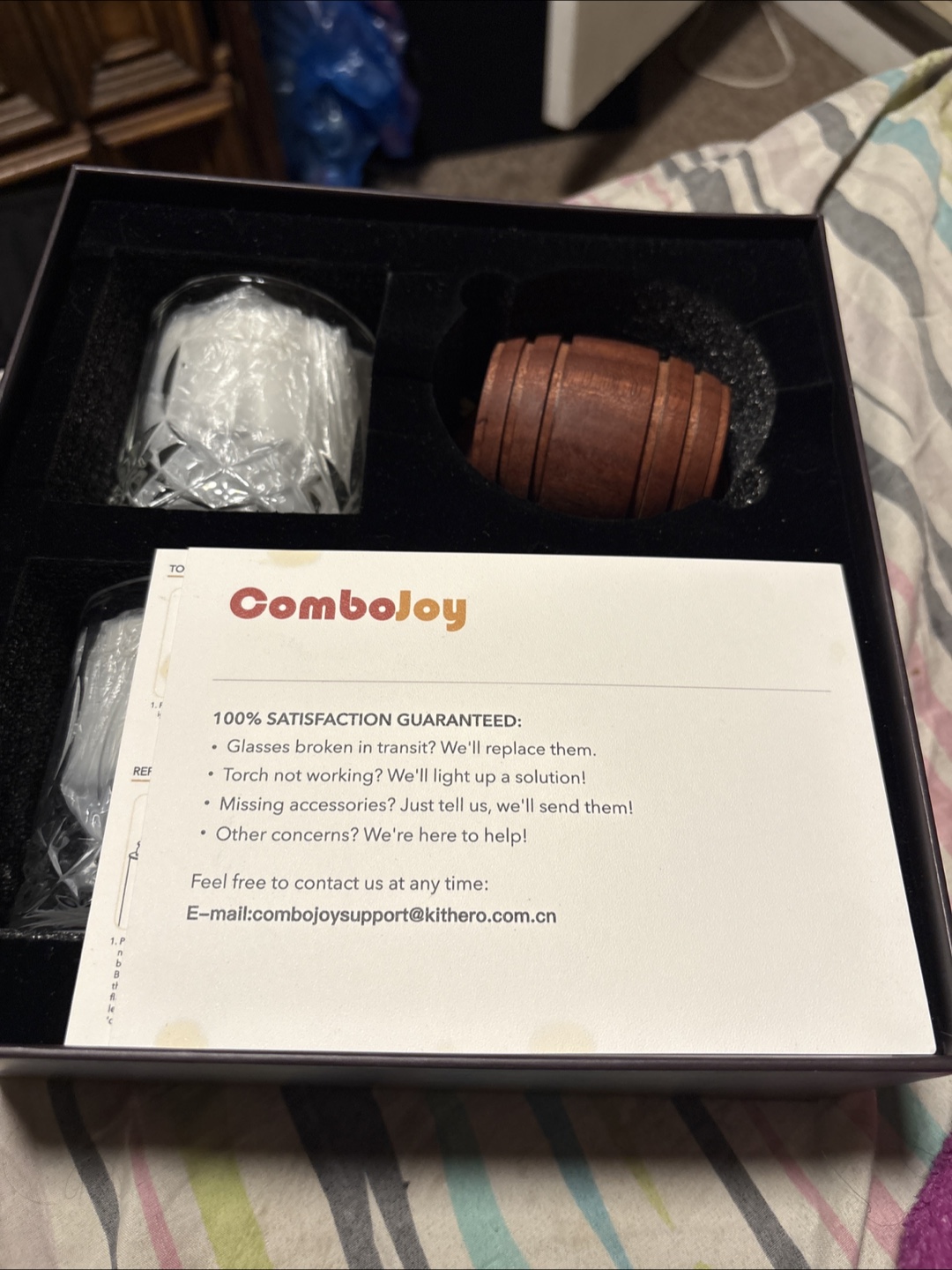 Combojoy Whiskey Smoker Kit with Glasses - photo 2