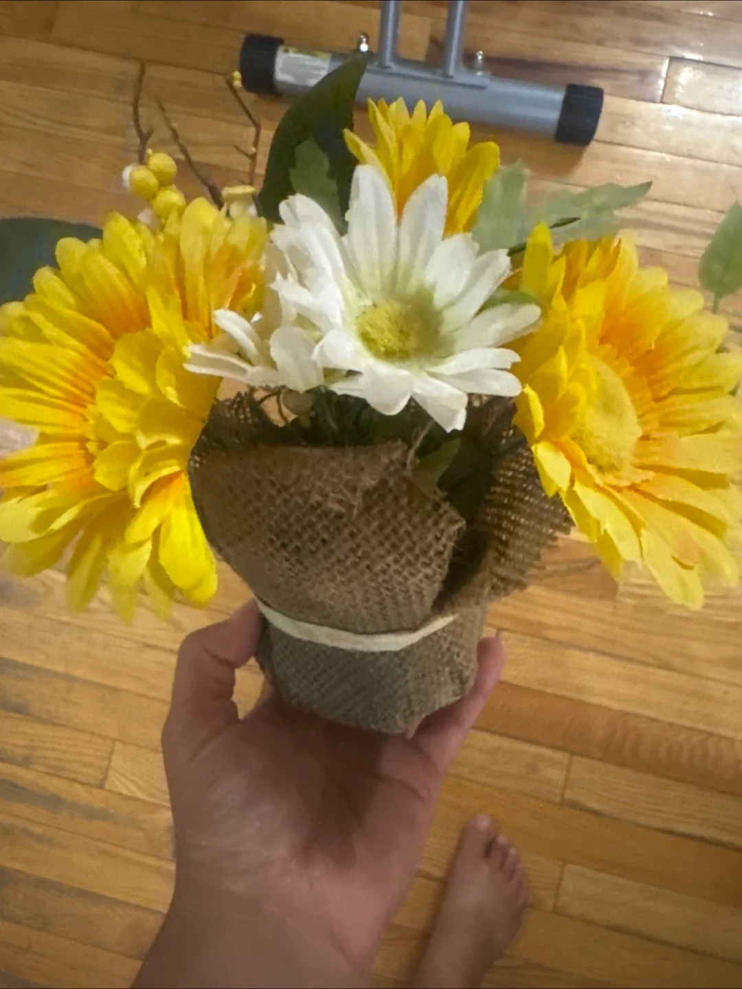 Artificial Sunflower & Daisy Arrangement thumbnail