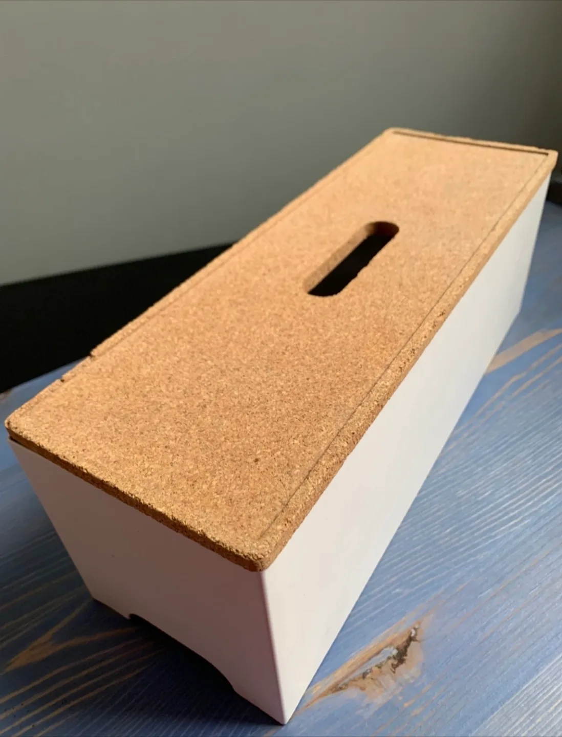 Cable Management Box with Cork Lid thumbnail
