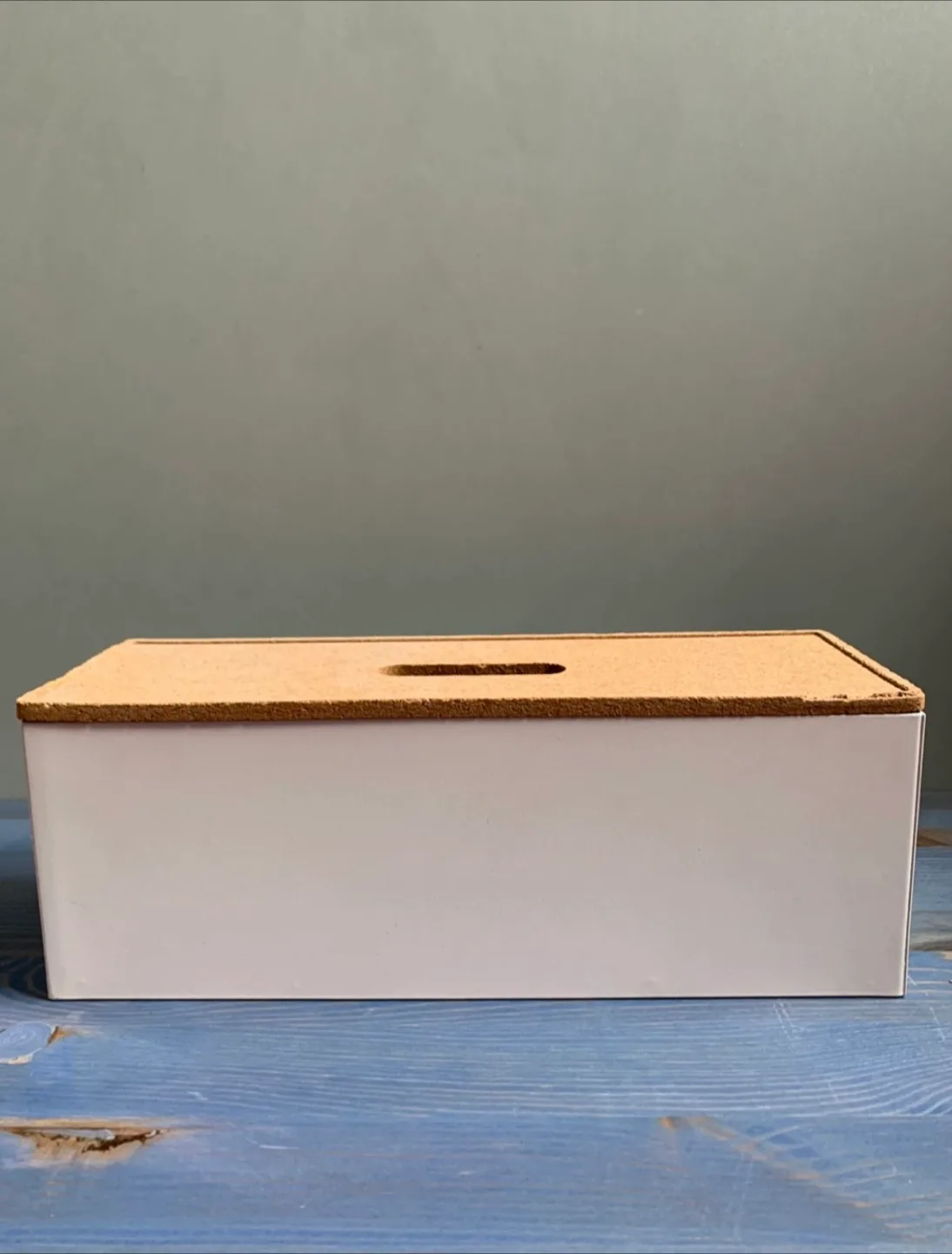 Cable Management Box with Cork Lid image indicator(2)