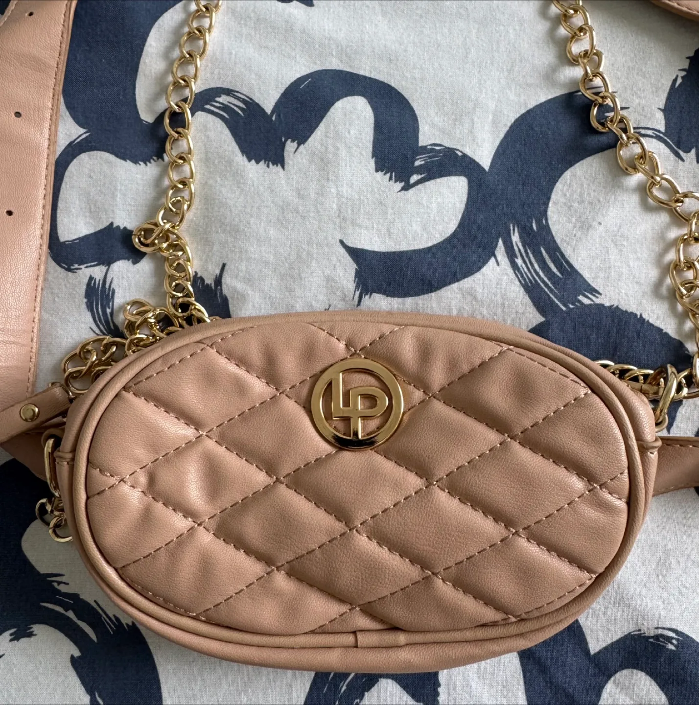 Lino Perros Quilted Belt Bag - Beige thumbnail