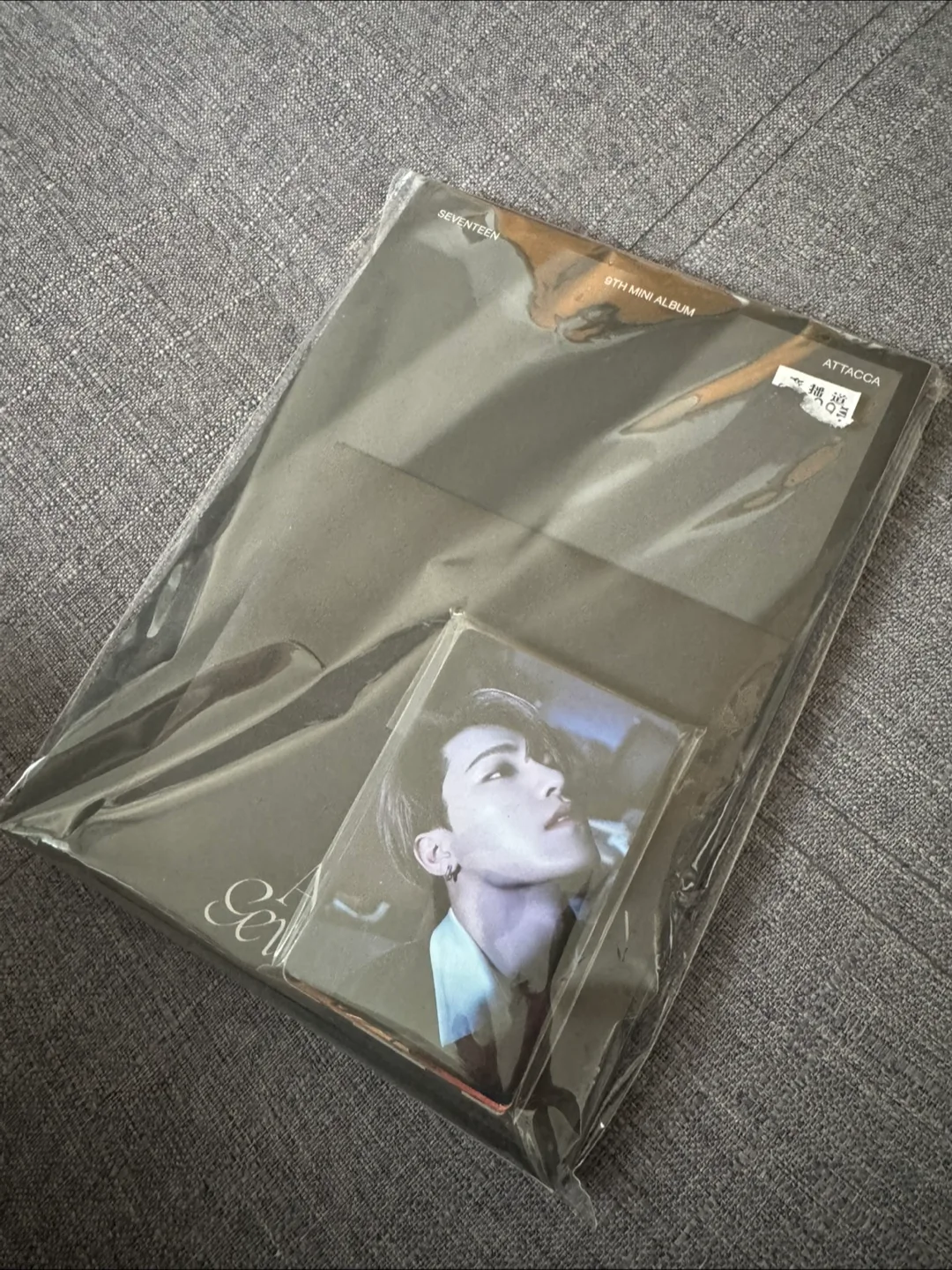 Seventeen Attaca CD + photocard album version, Joshua set image indicator(2)