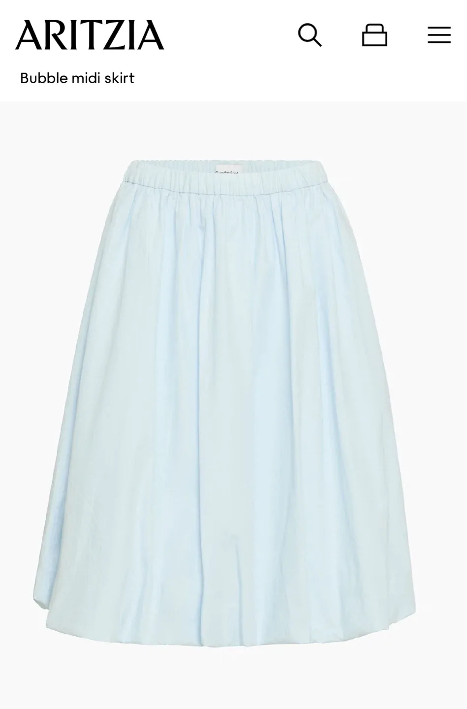 Sunday Best Aritzia Bubble Midi Skirt - Size S