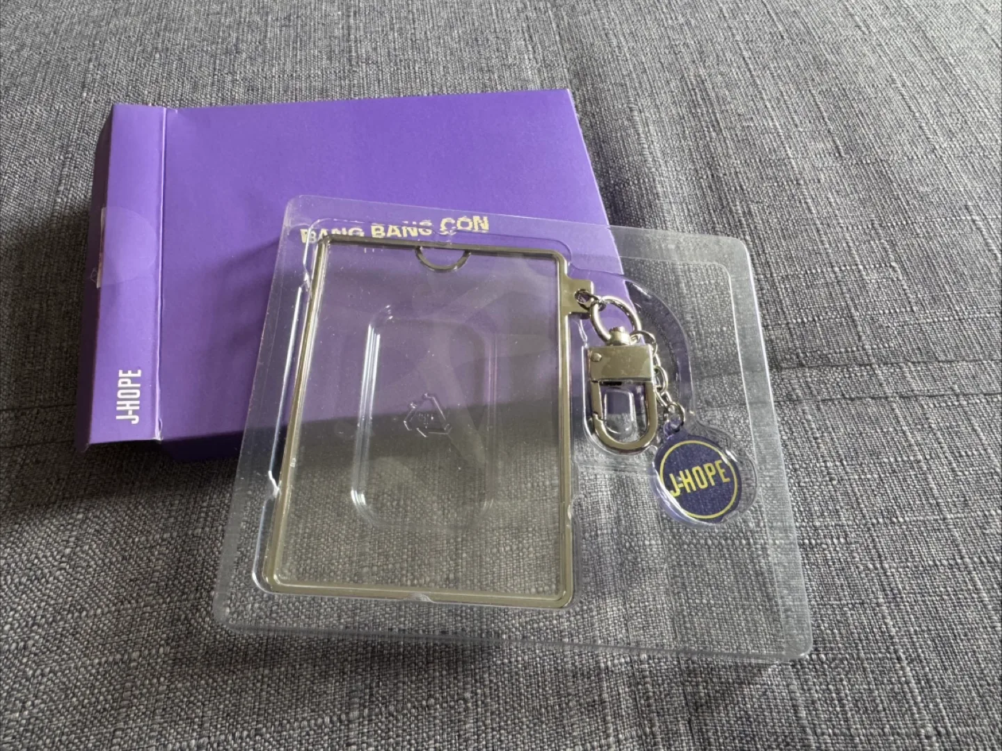 BTS official bang bang con j-hope photocard holder thumbnail