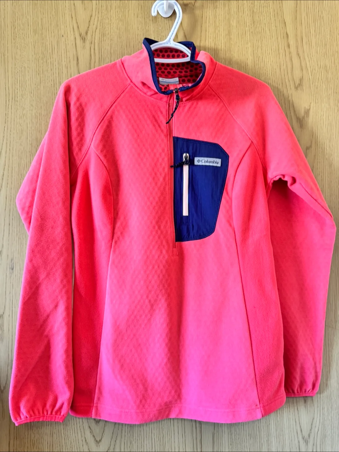 Columbia Pink Fleece Pullover image indicator(6)