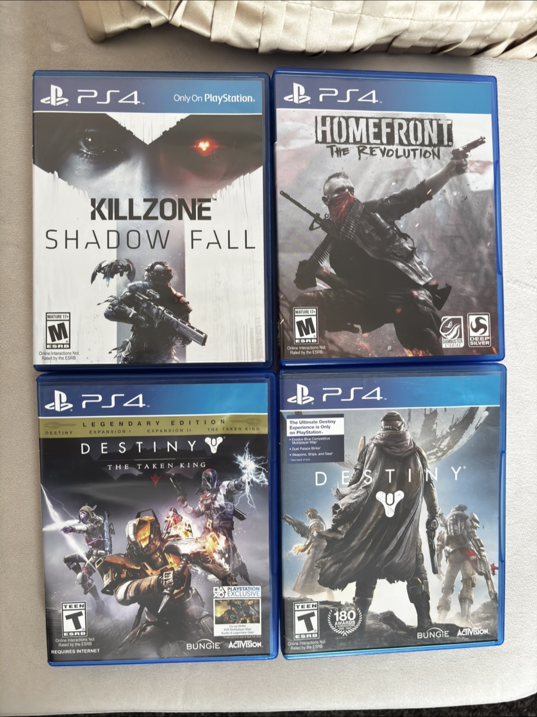 8 games PS4 SONY PlayStation - photo 2