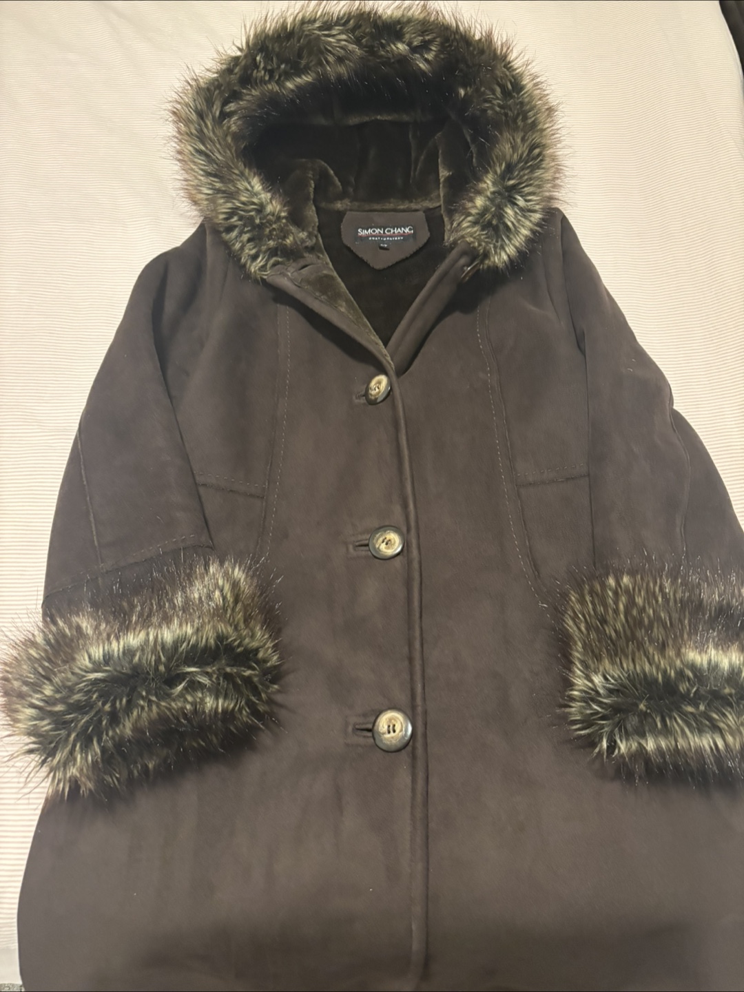 Women brown jacket - photo 2