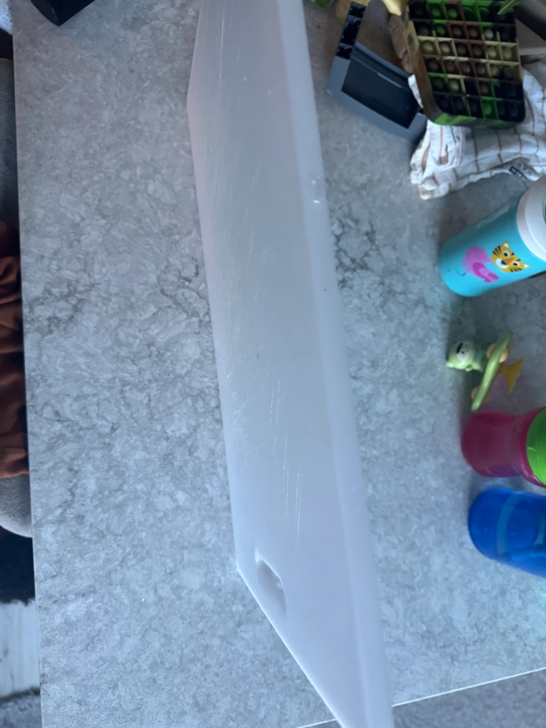 White  plastic Cutting Board - photo 2
