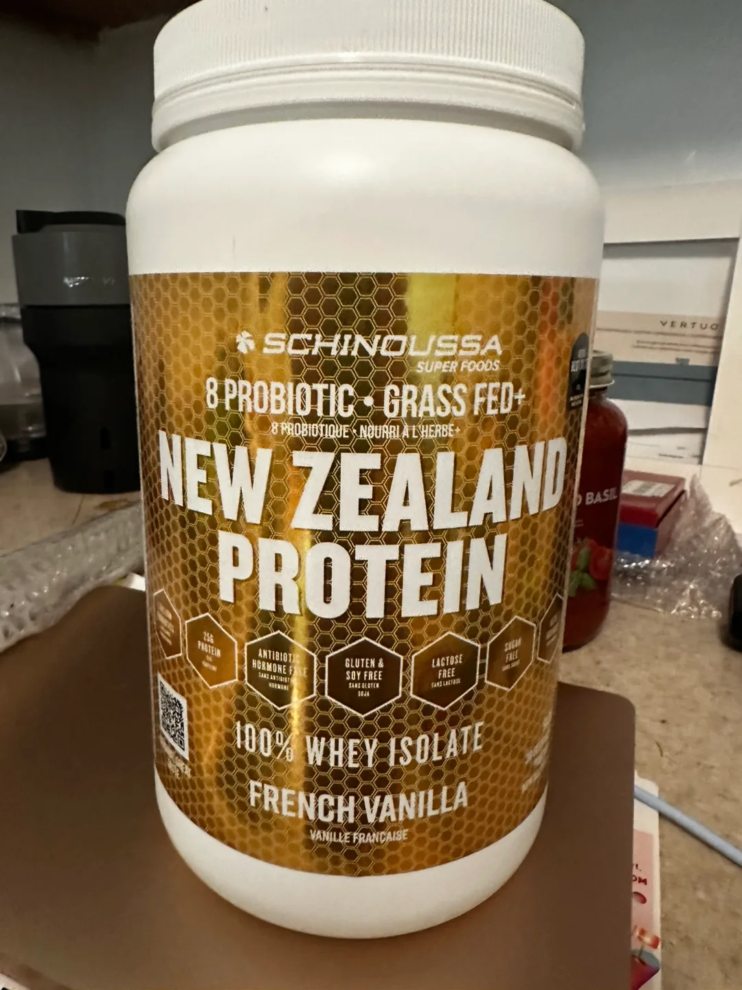 Schinoussa New Zealand Protein - French Vanilla