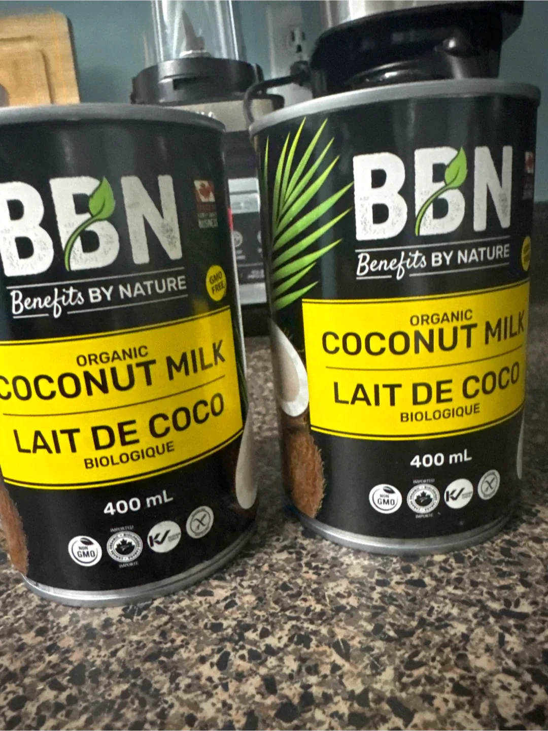 BBN Organic Coconut Milk 400ml 2 cans thumbnail