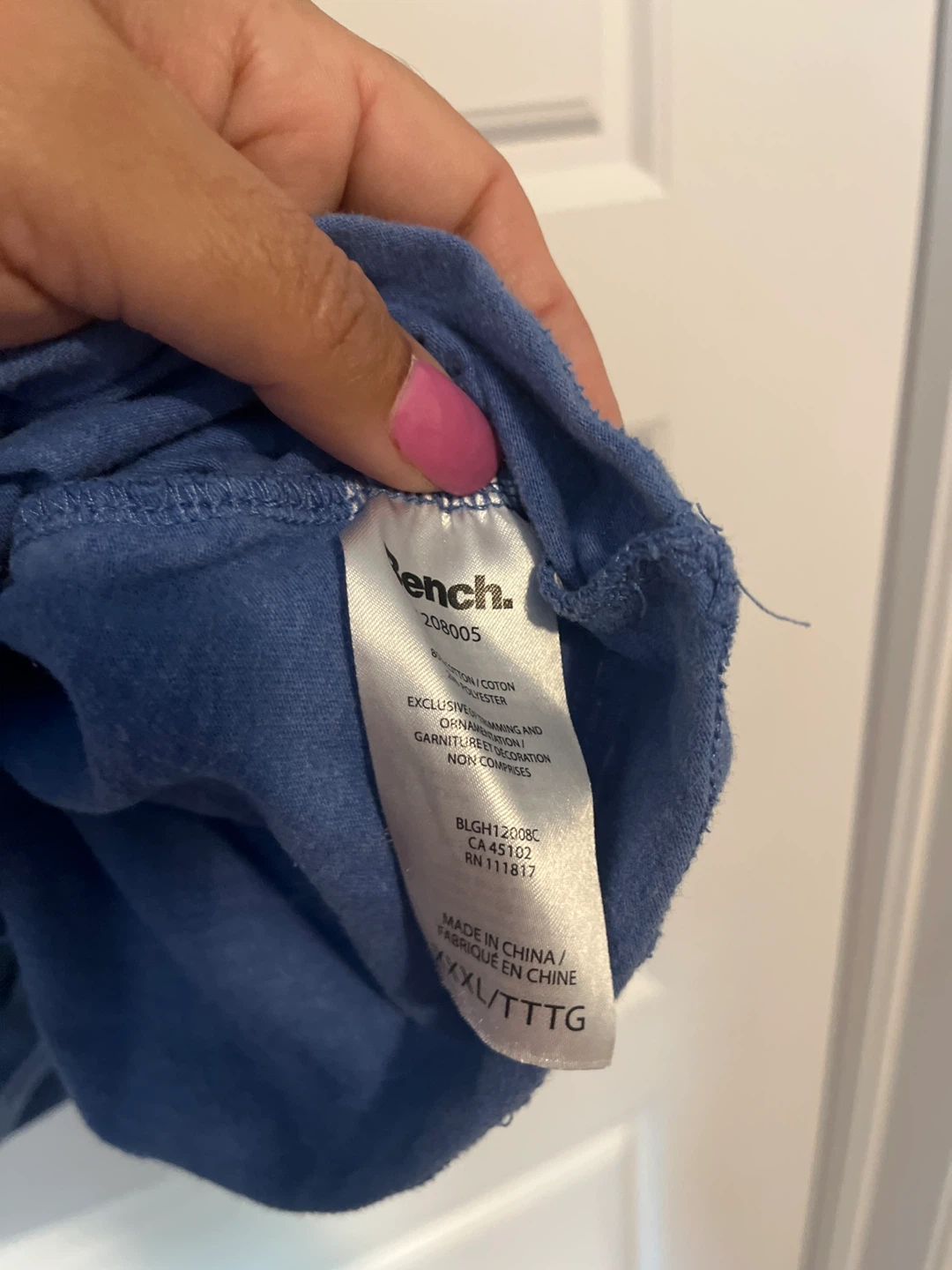Bench. Blue T-Shirt XXXL - photo 3
