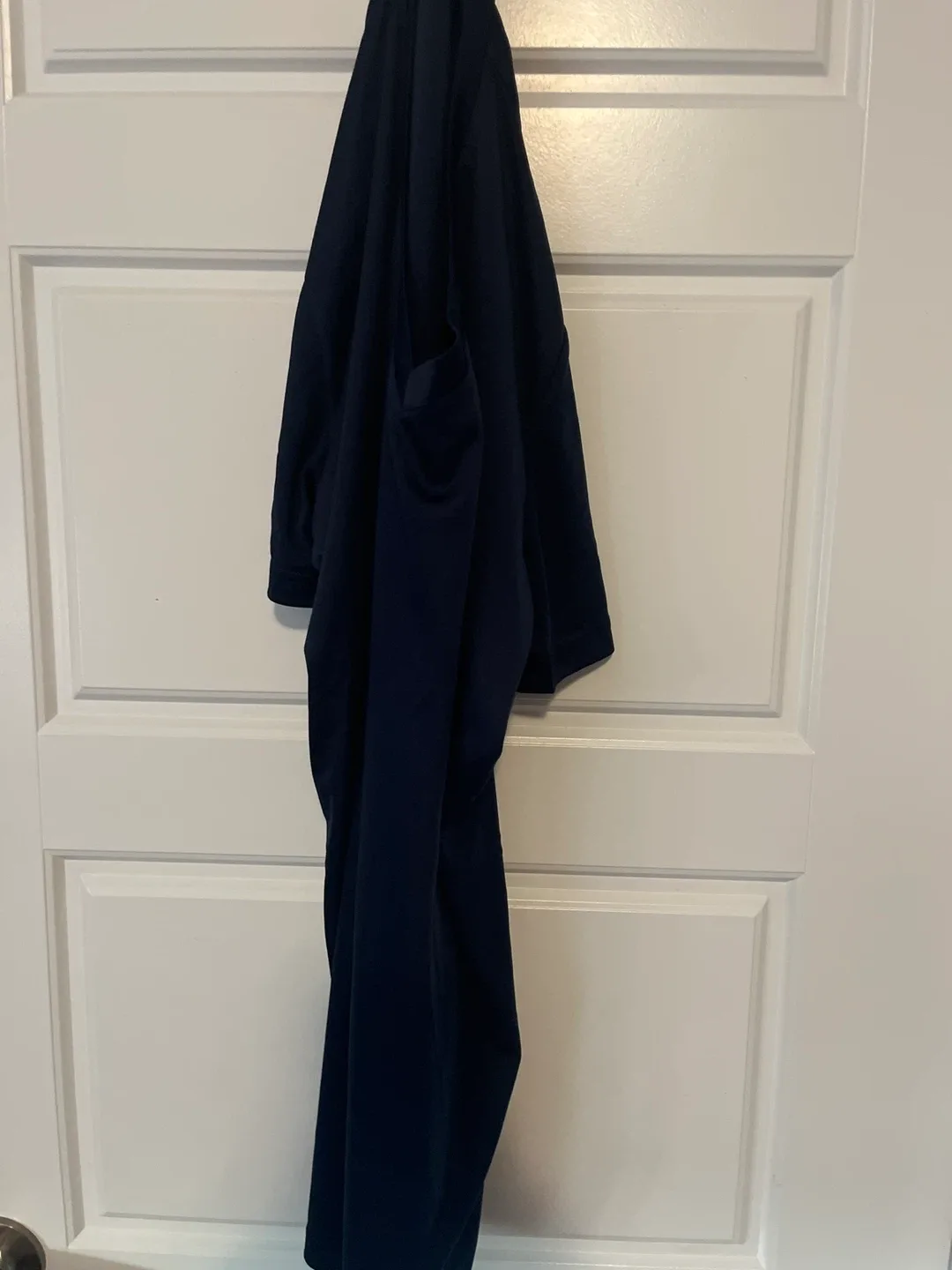 Navy Blue 2XL Polyester Top