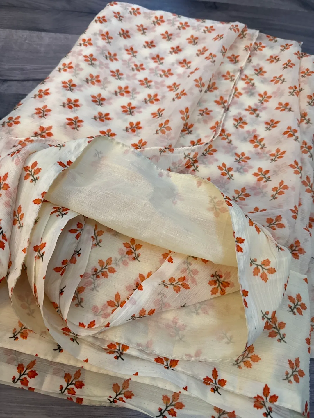 Floral all over Printed saree image indicator(2)