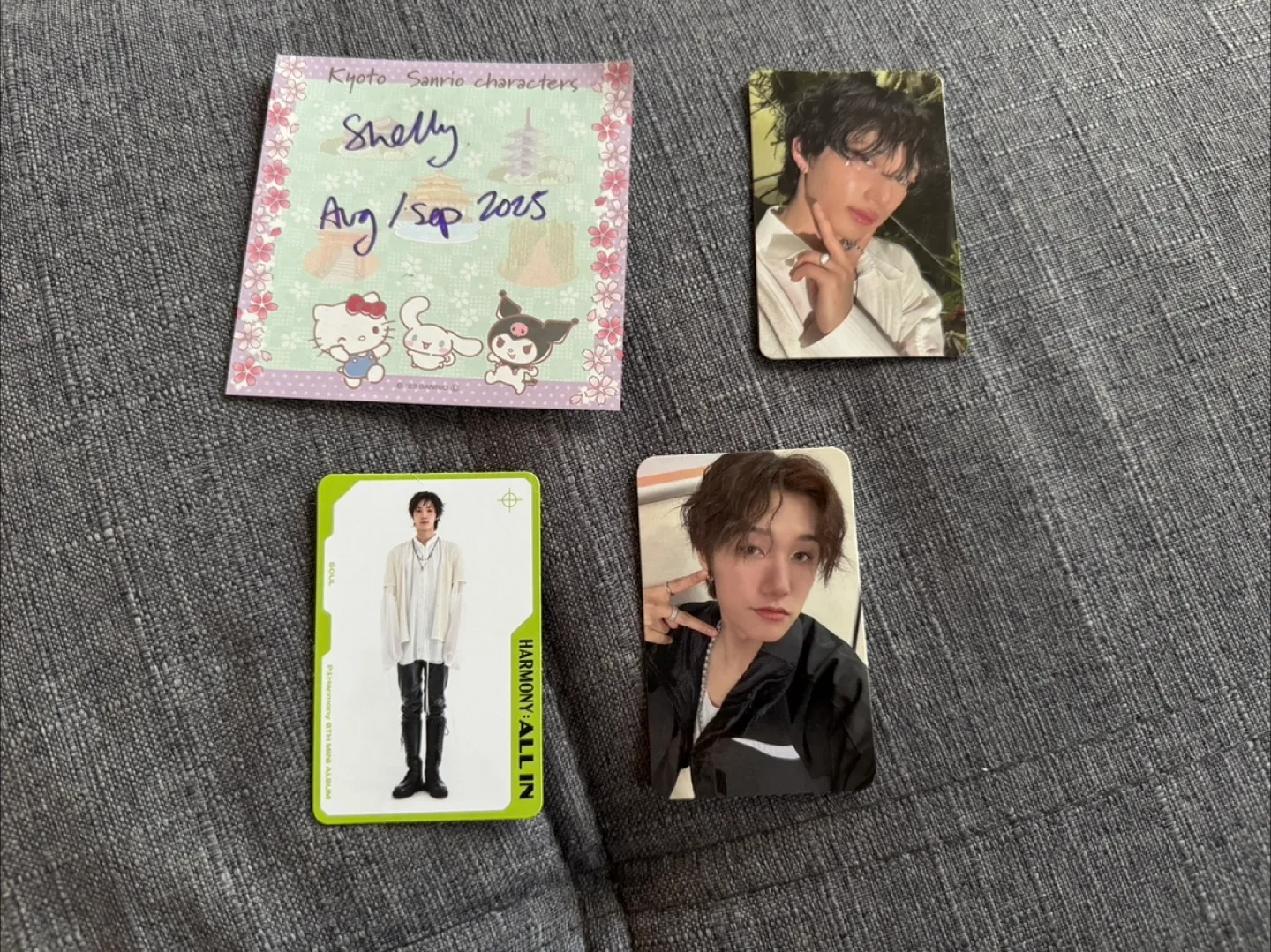 P1 harmony official photocards thumbnail