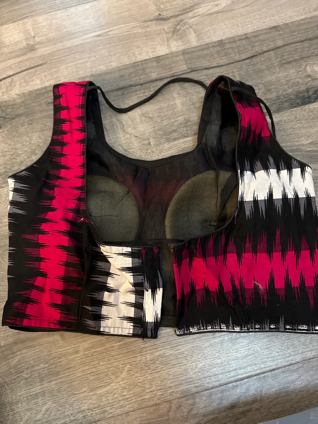 Patterned  cotton Blouse image indicator(3)