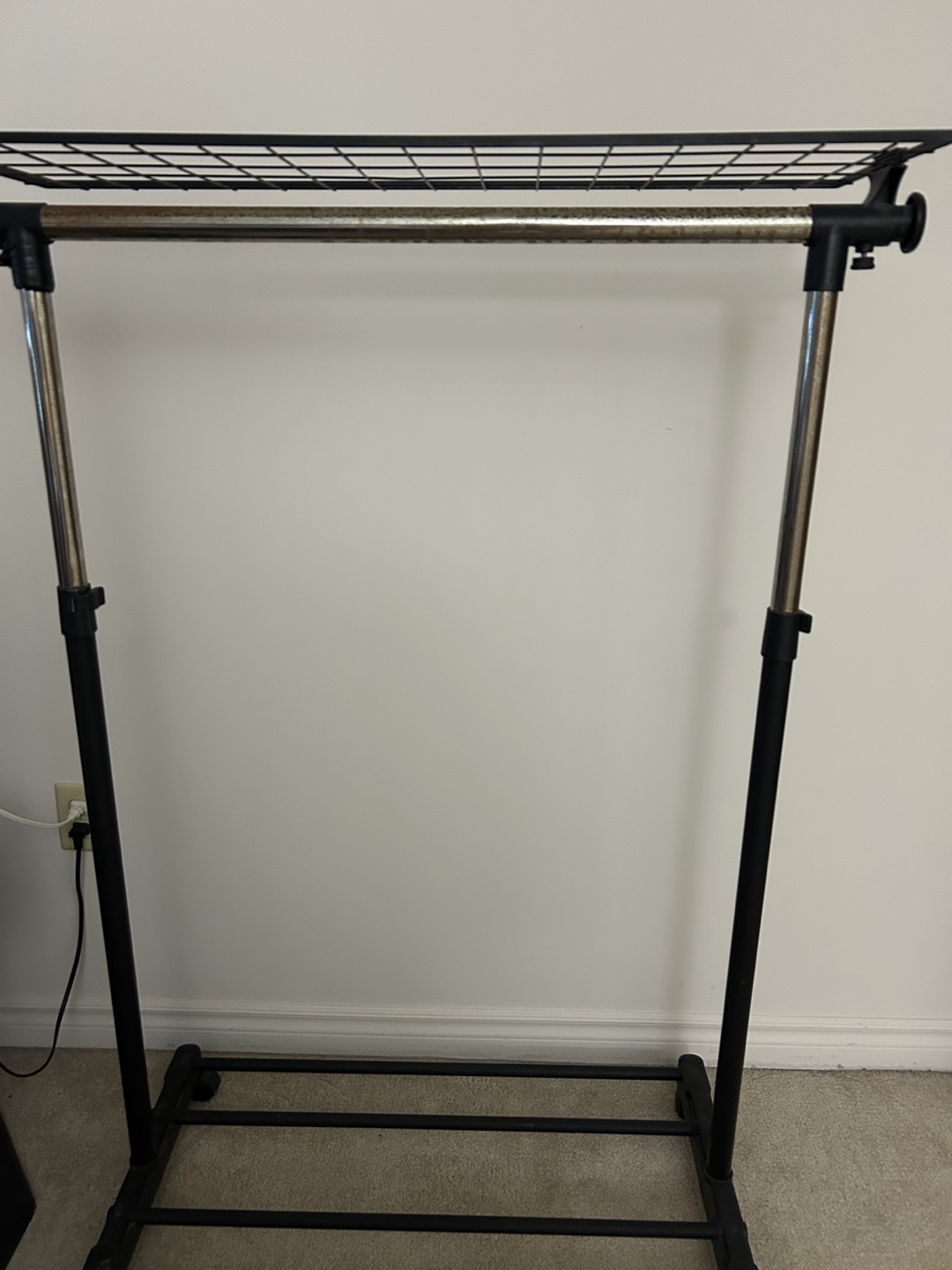 Clothes Rack - Black & Silver - photo 2