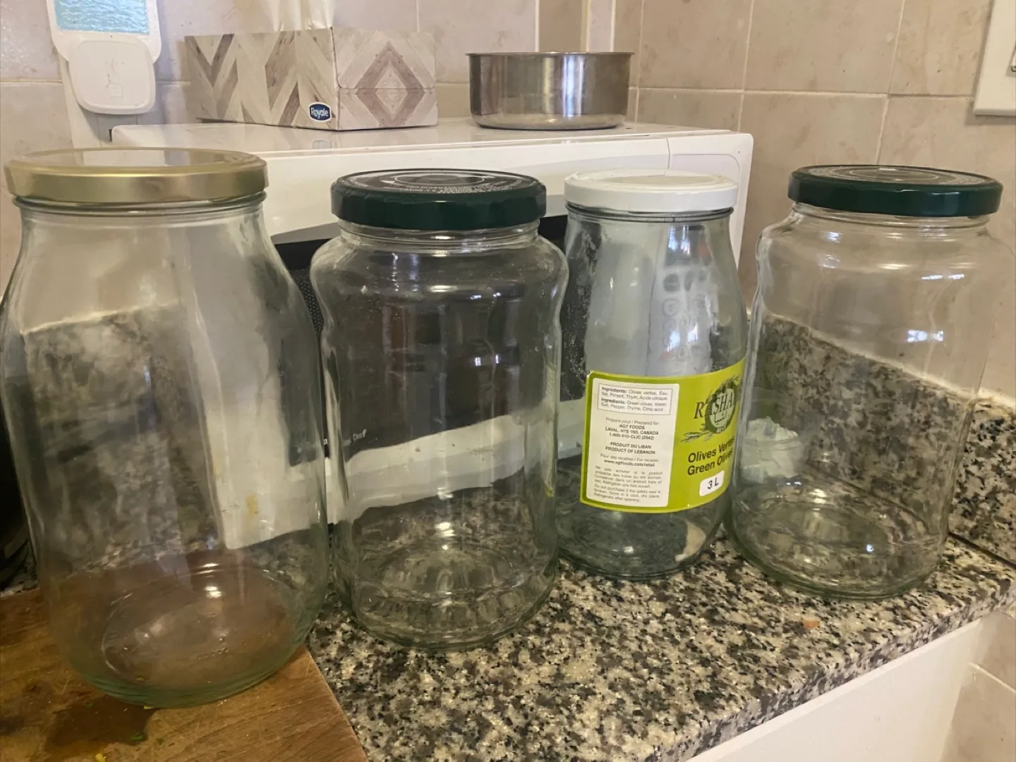Glass Jars - Green Olives 3L thumbnail