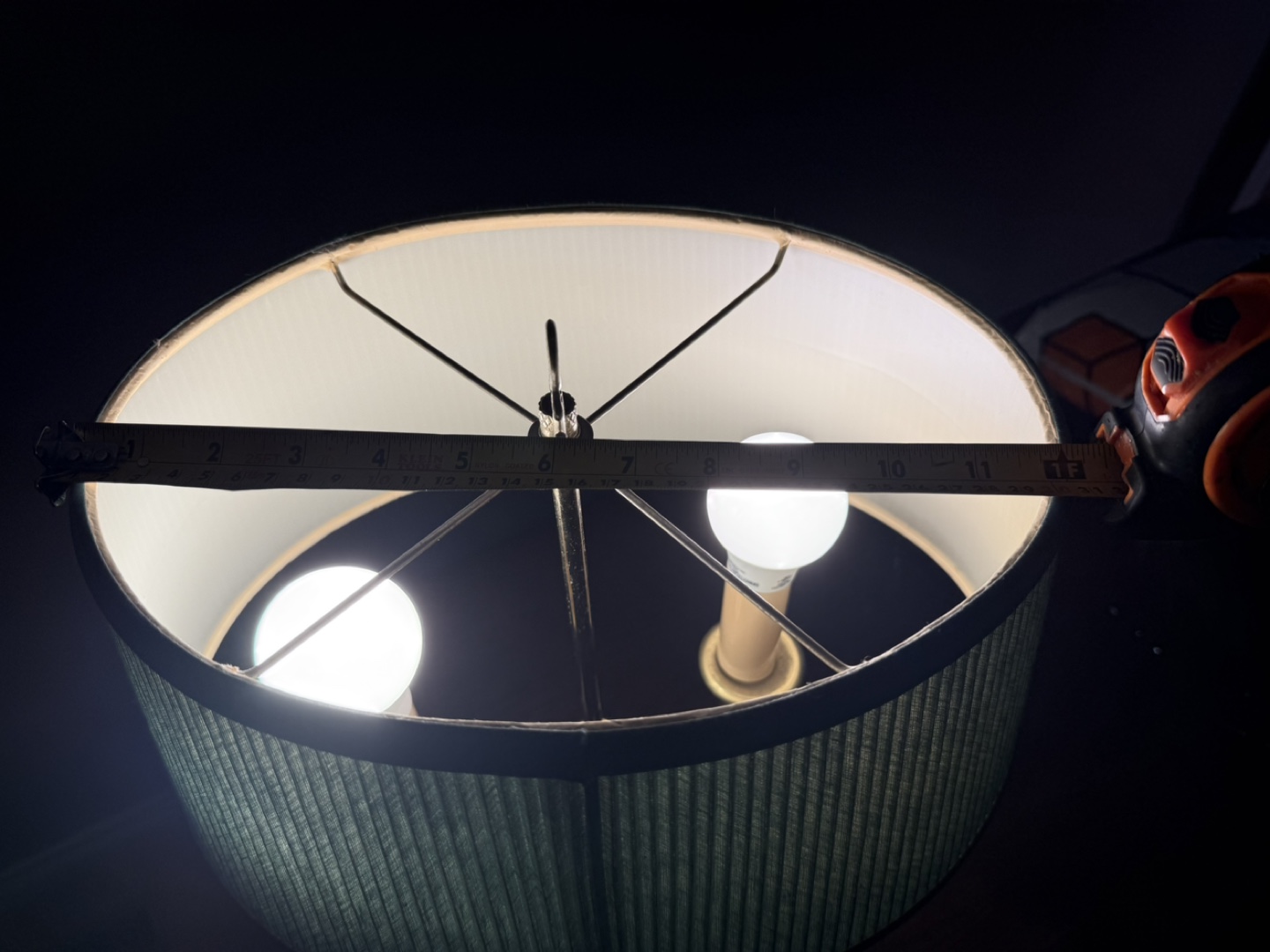 Green & Gold Accent Table Lamp - photo 4