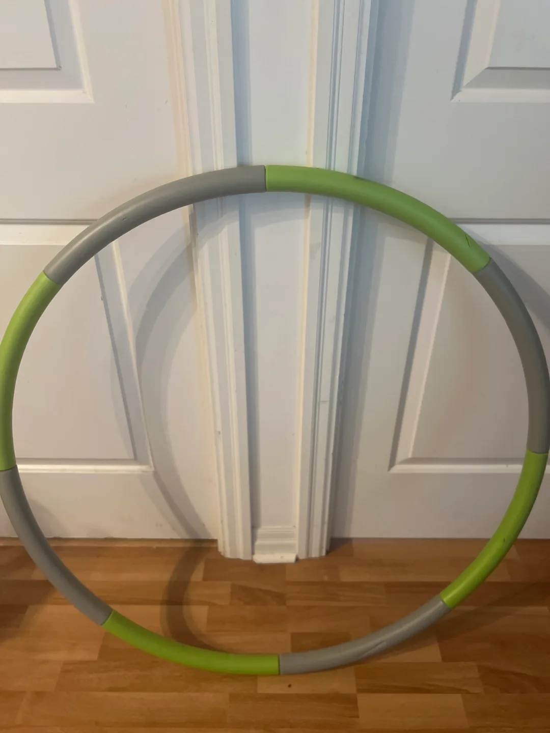 Detachable Energetics Hula Hoop - Green & Grey thumbnail