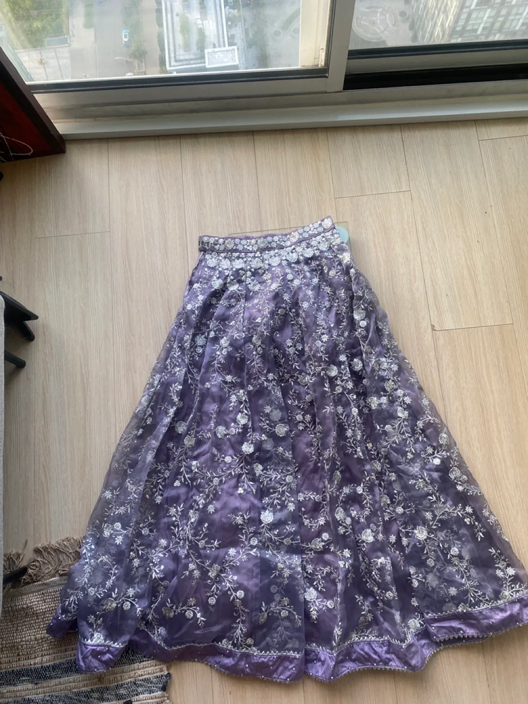 Purple Lehenga Choli Set