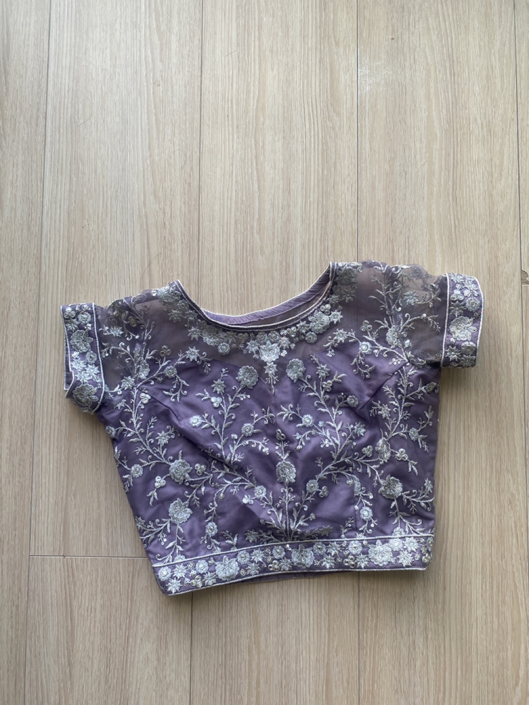 Purple Lehenga Choli Set - photo 2