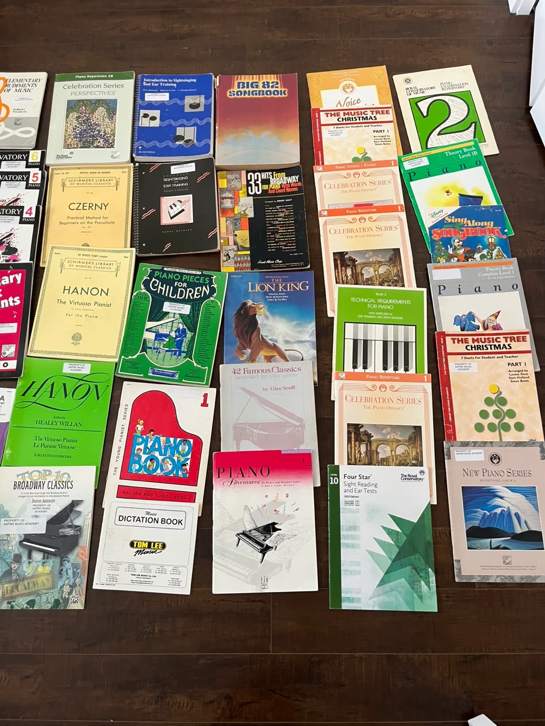 Piano Books and Sheet Music Collection thumbnail