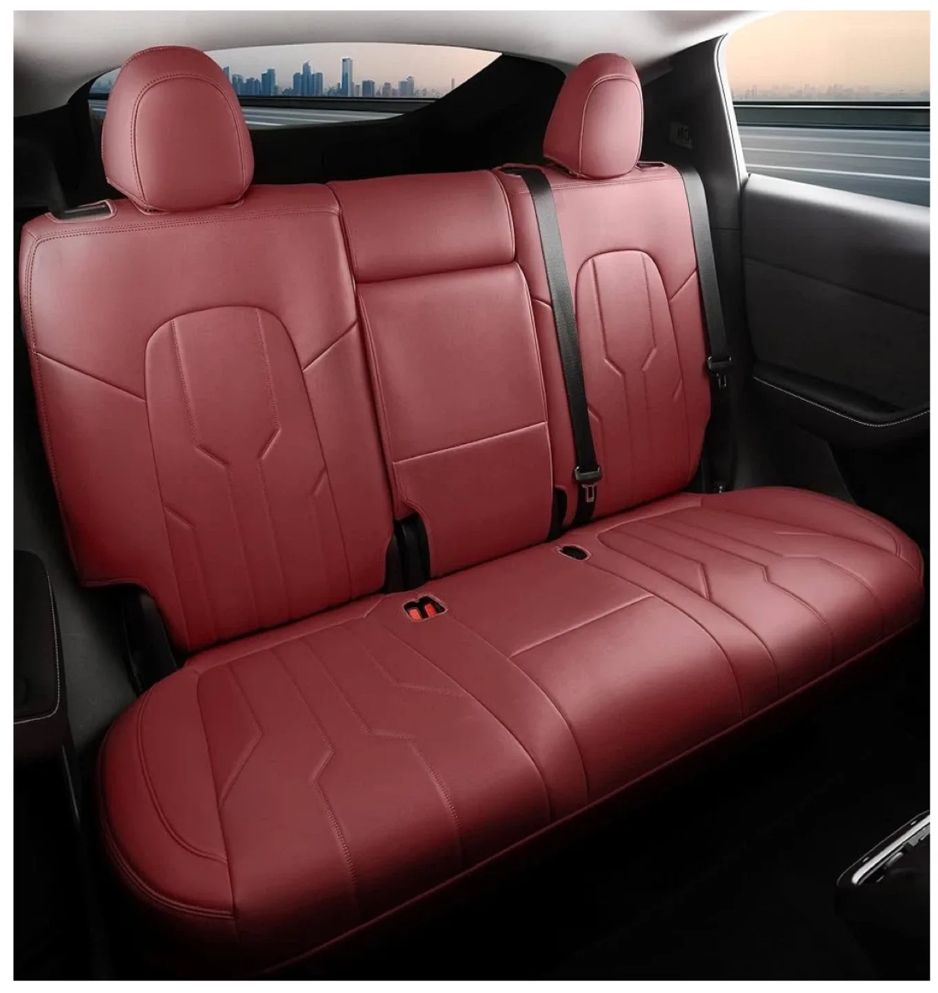 Tesla Model y seat covers. image indicator(3)