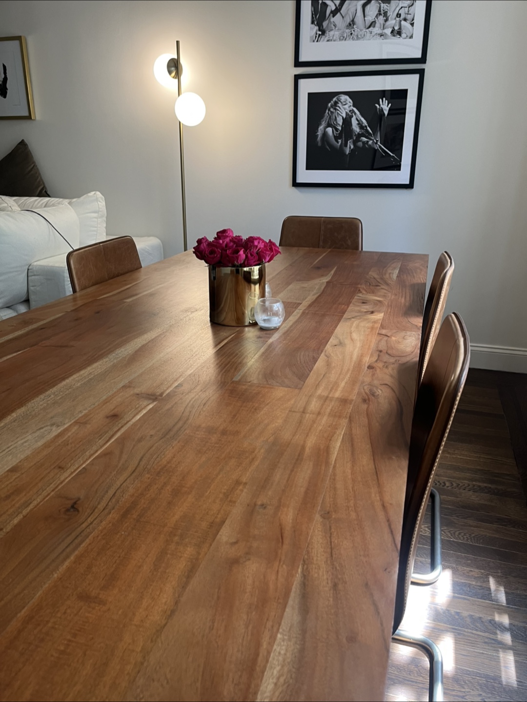 CB2 Wood Dining Table