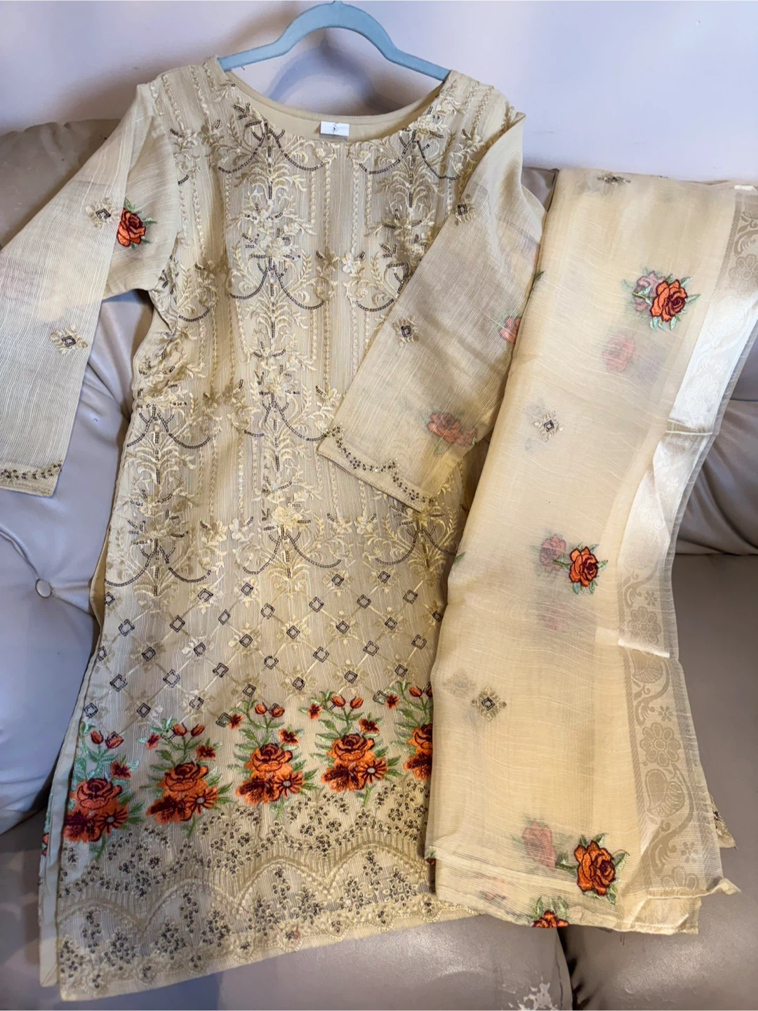 New Embroidered Salwar Kameez Suit