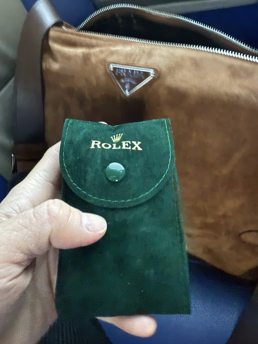 Rolex travel pouch