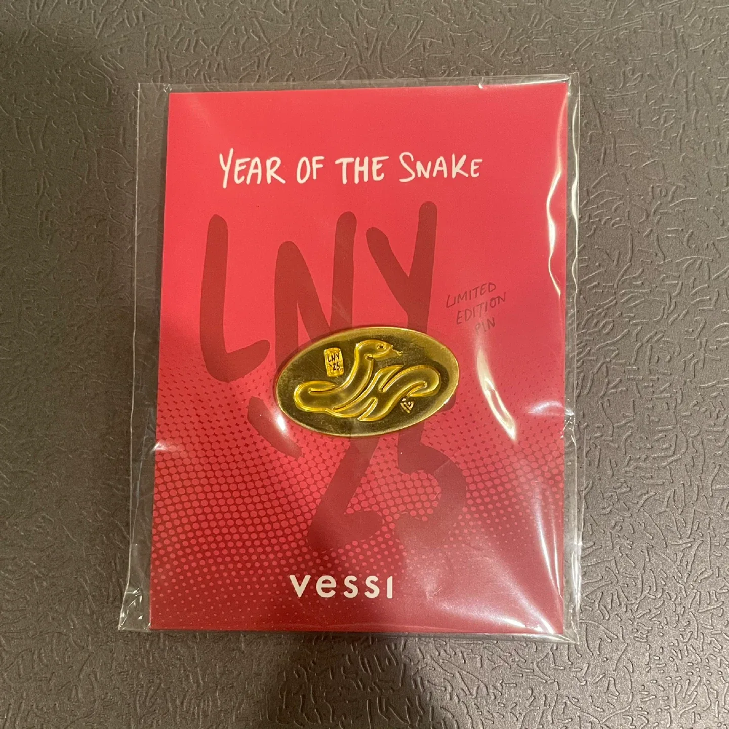 Vessi Lunar New Year ‘25 Snake Pin 🐍 thumbnail