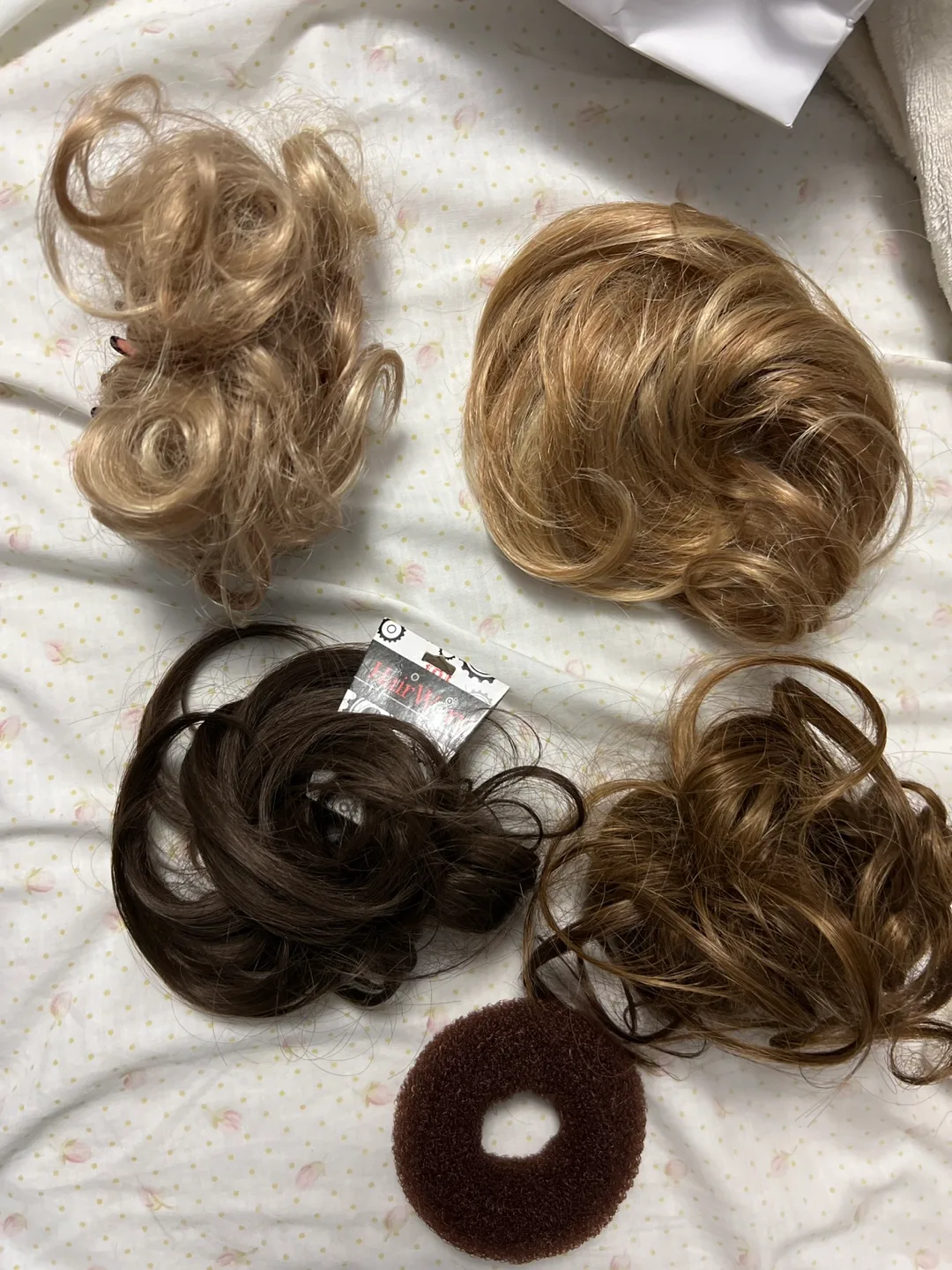 Hair Bun Extensions - Blonde, Brown, Black thumbnail