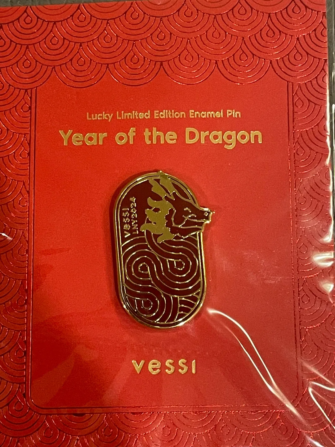 Vessi Lunar New Year 2024 Year Of The Dragon Pin 🐉 image indicator(2)