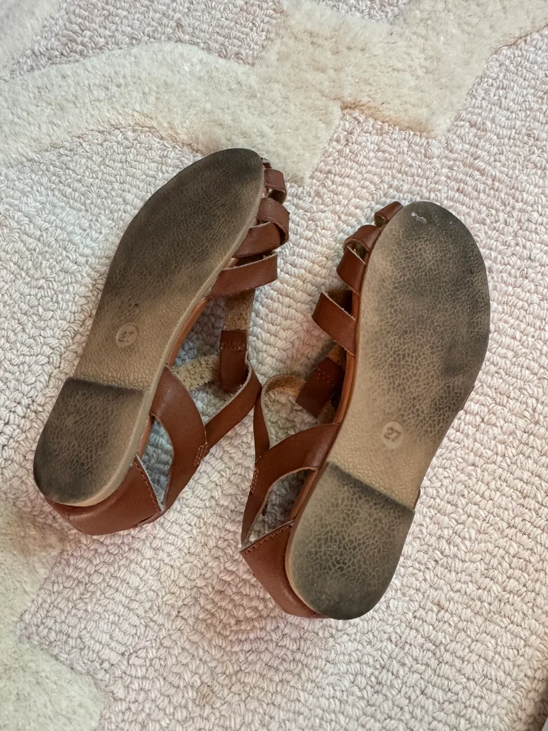 Brown Leather Sandals image indicator(3)