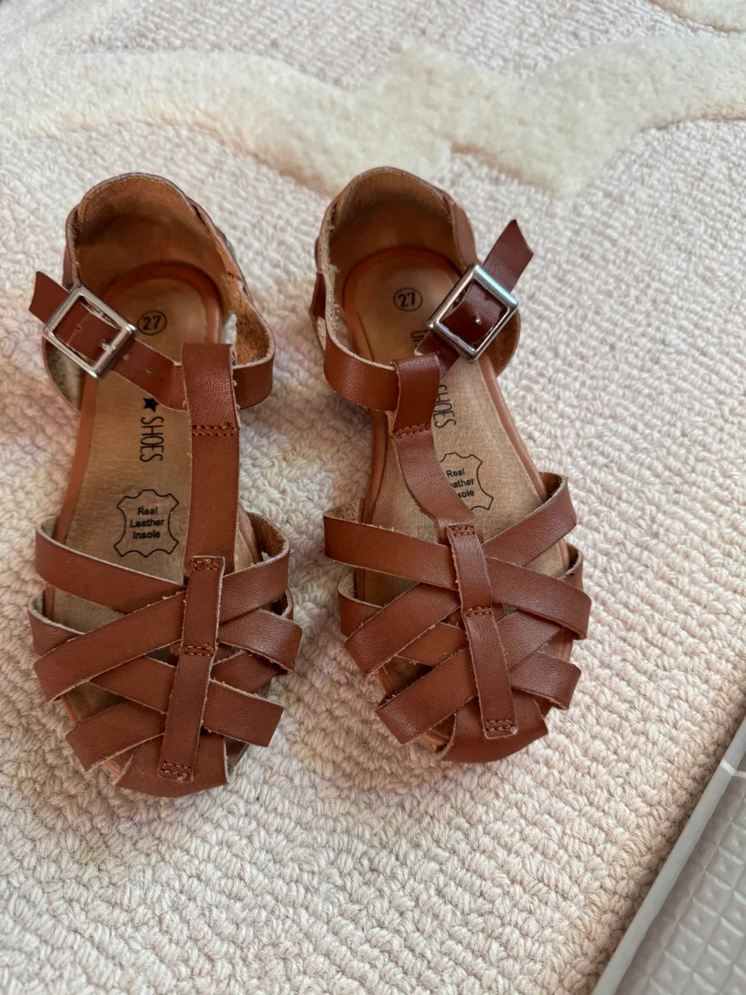 Brown Leather Sandals image indicator(4)