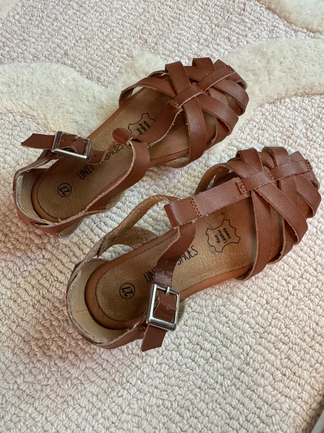 Brown Leather Sandals image indicator(2)