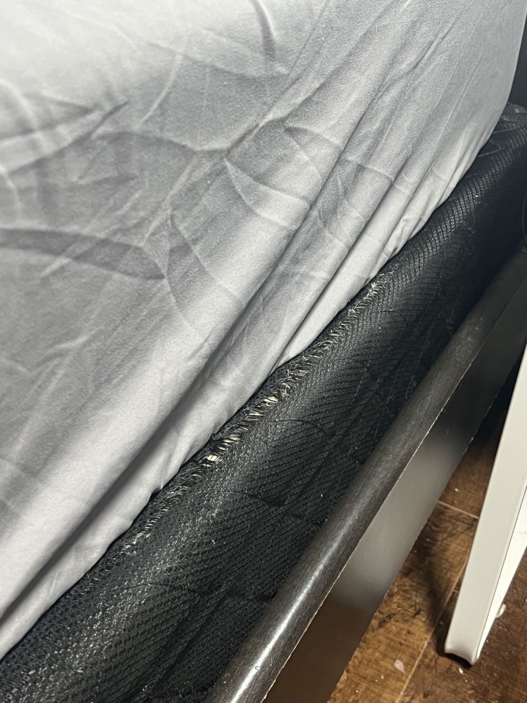 Queen Size Bed Frame - Dark Grey - photo 2