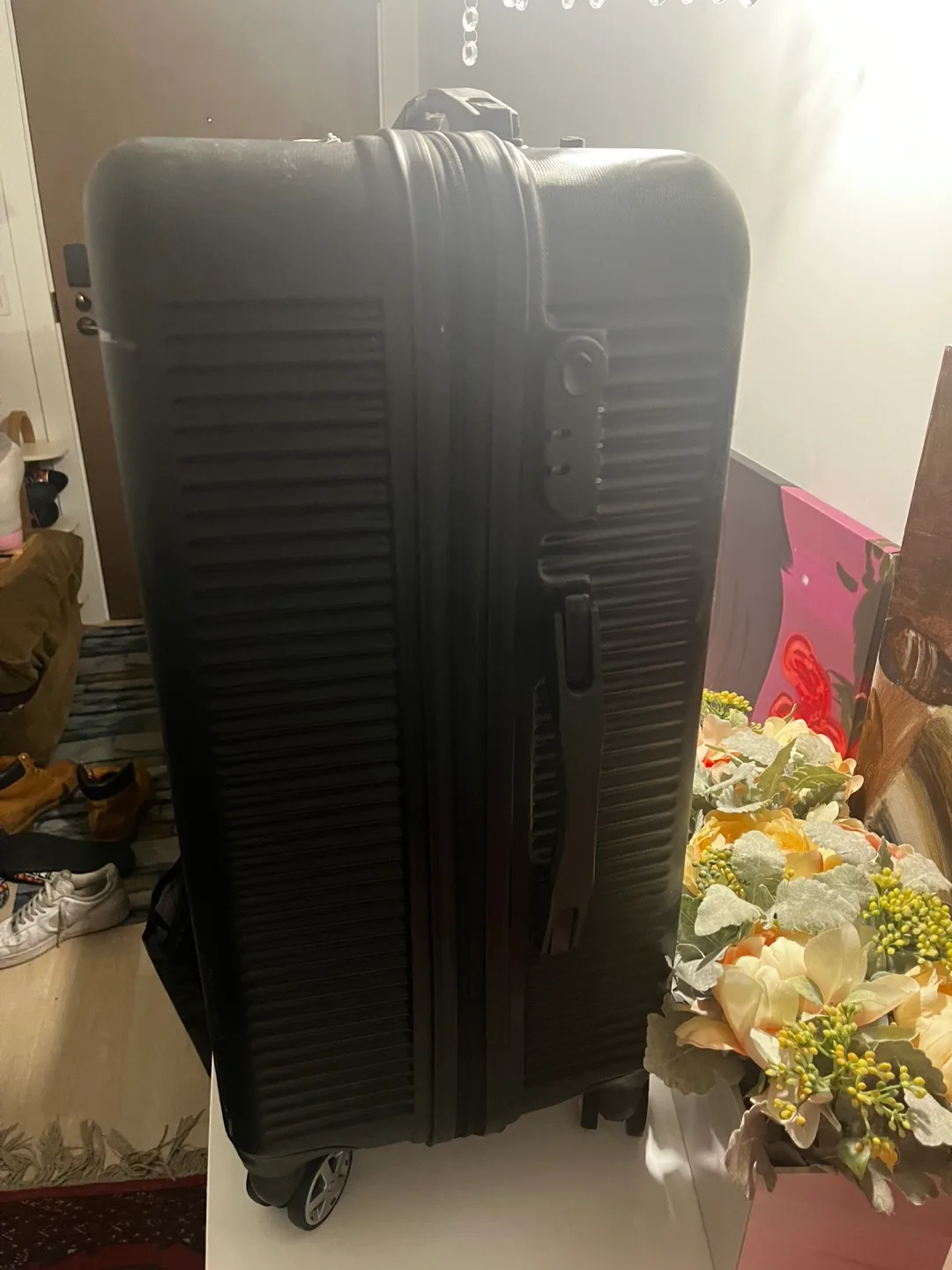 Black Hard Shell Suitcase image indicator(5)