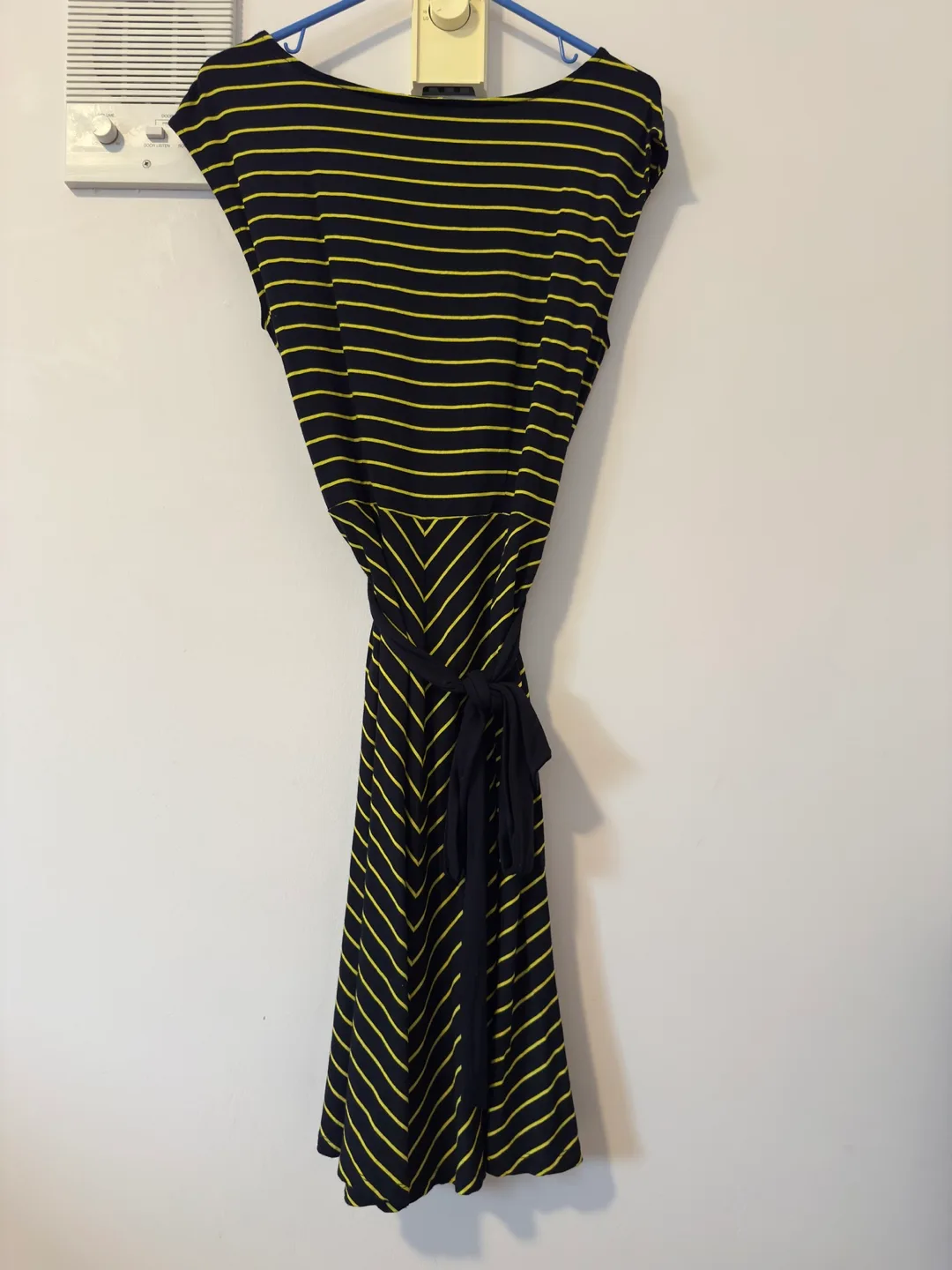 Ann Taylor Striped Dress - Black & Yellow image indicator(2)