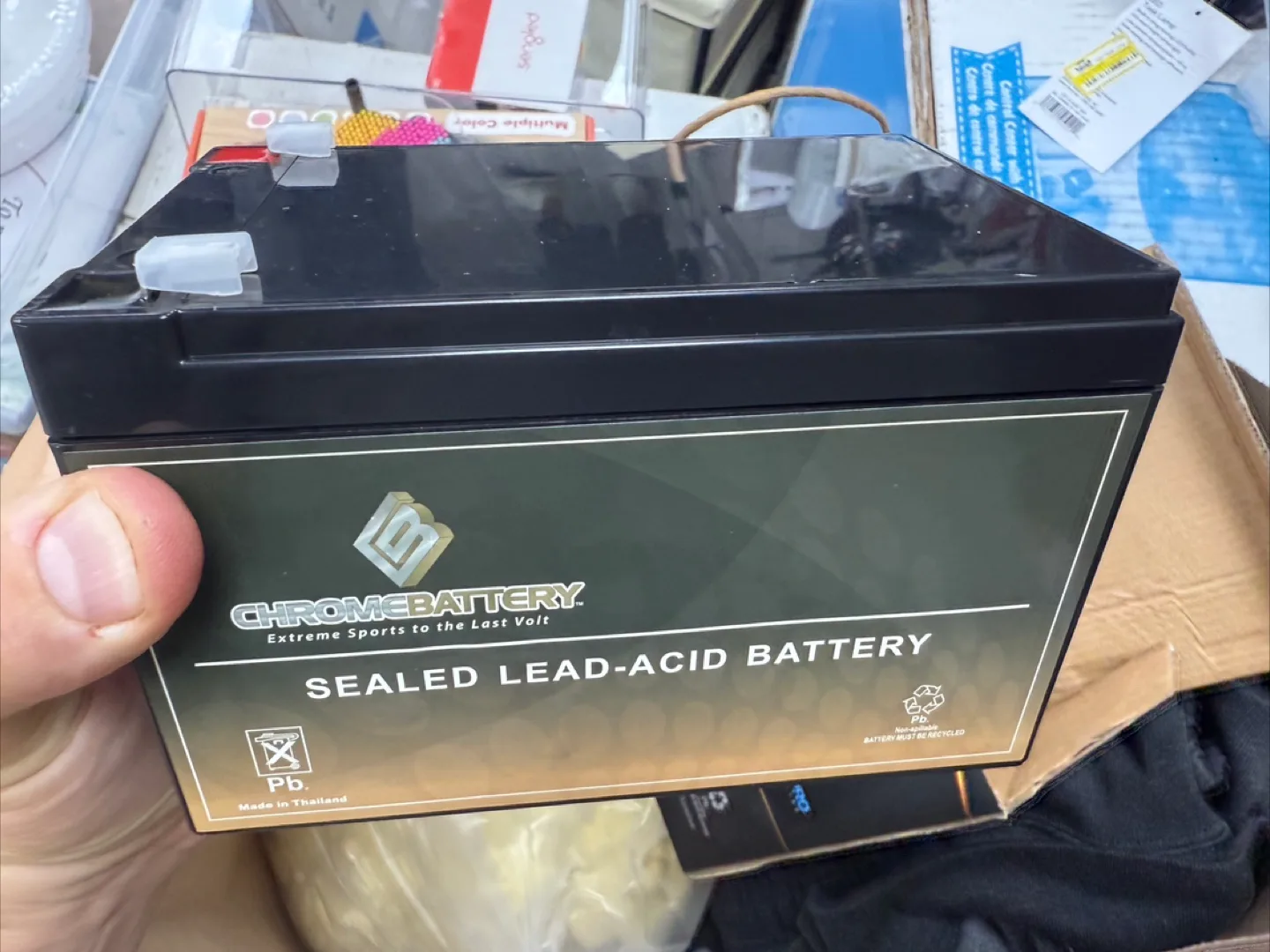 Chrome Battery Sealed Lead-Acid Battery thumbnail
