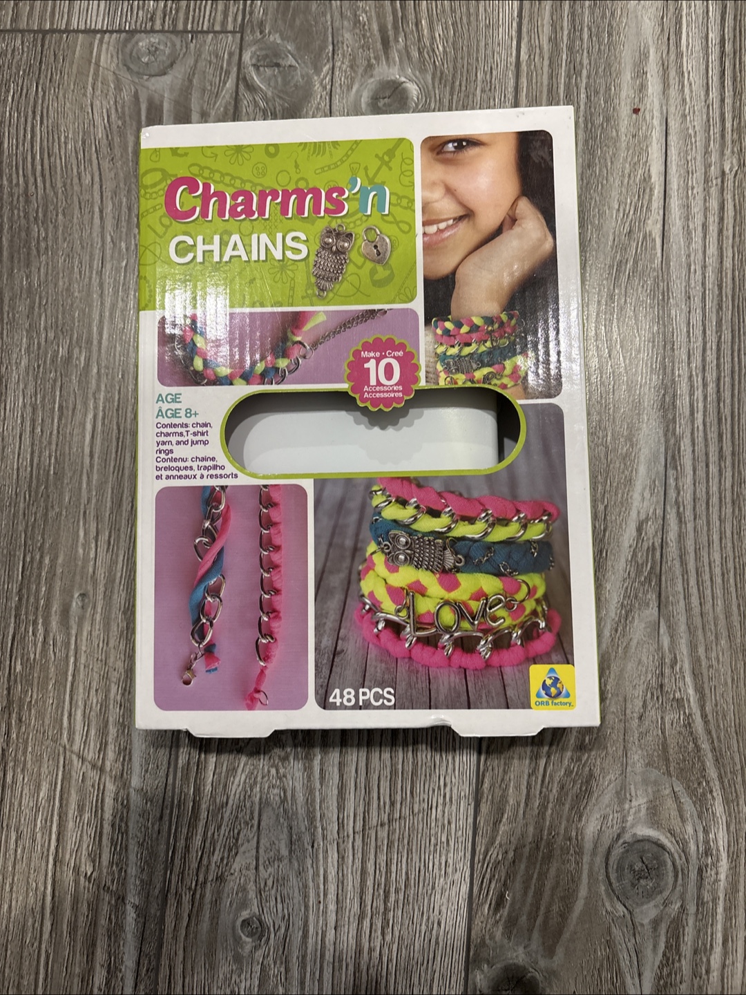 Charms'n Chains Bracelet Making Kit - New
